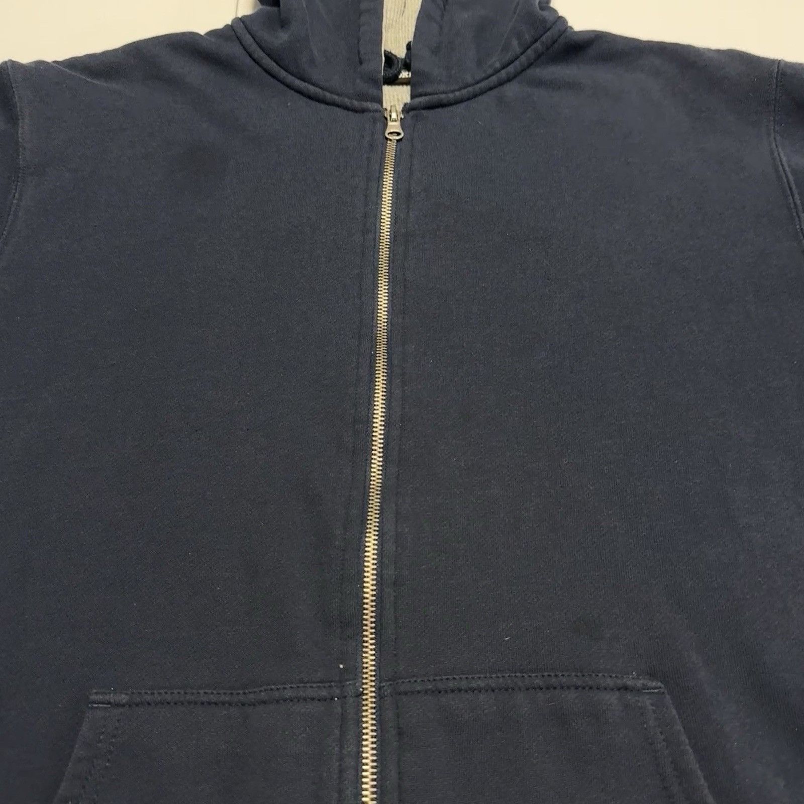 Joe Boxer Vintage Joe Boxer Thermal Lined Hoodie Sweatshirt Navy Blue Size US S / EU 44-46 / 1 - 4 Thumbnail