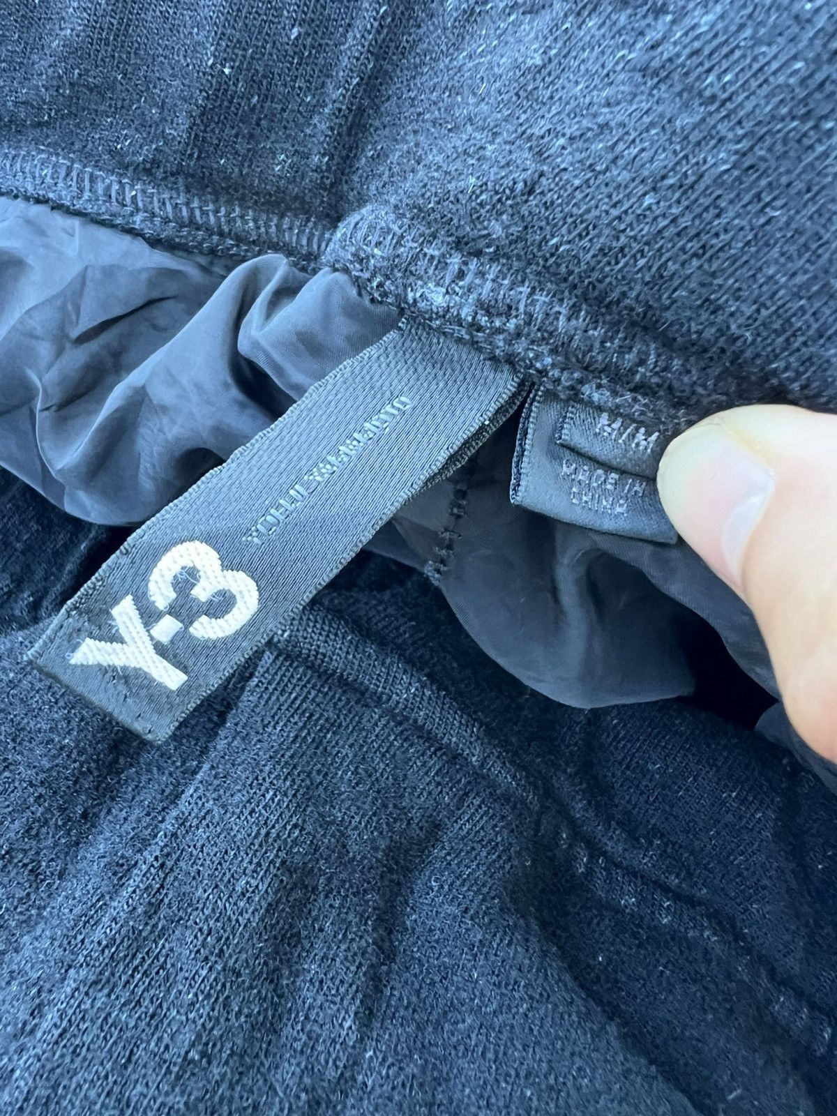 Adidas × Y-3 × Yohji Yamamoto Y-3 Yohji Yamamoto Adidas side pockets joggers pant Size US 30 / EU 46 - 19 Thumbnail