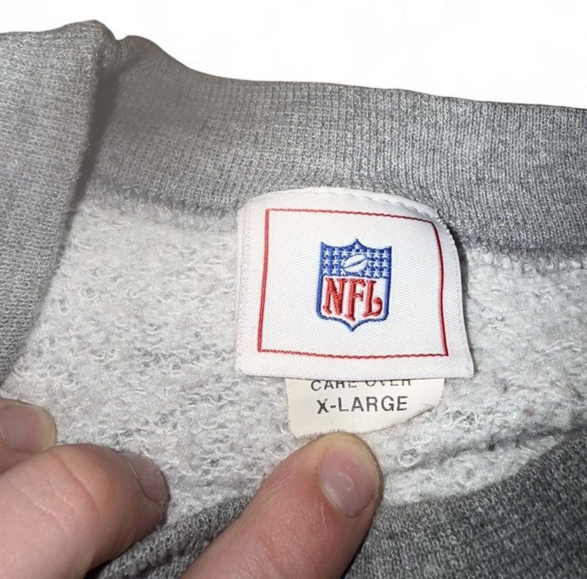 NFL Vintage NFL Pittsburgh Steelers Grey Crewneck Sweater Sz XL Size US XL / EU 56 / 4 - 4 Thumbnail