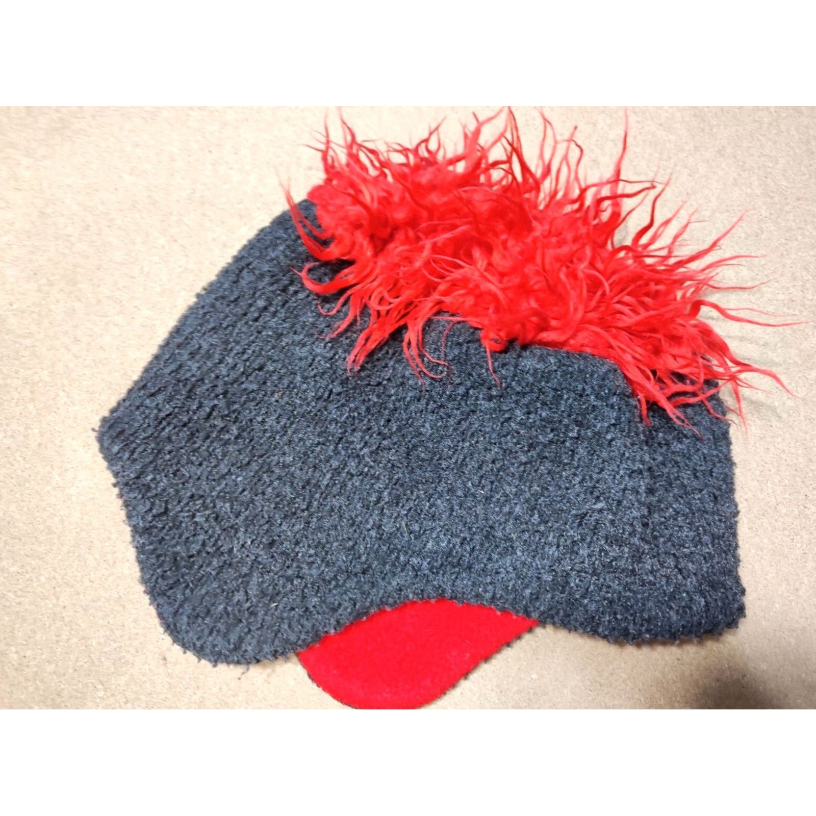 Vintage VINTAGE Eisbar Beanie Hat Beanie L-XL Fleece Cap Faux Fur Lined Outdoor Punk Ski Unisex Adults Gray Mens Womens Boys Girls Size L / US 10 / IT 46 - 2 Thumbnail