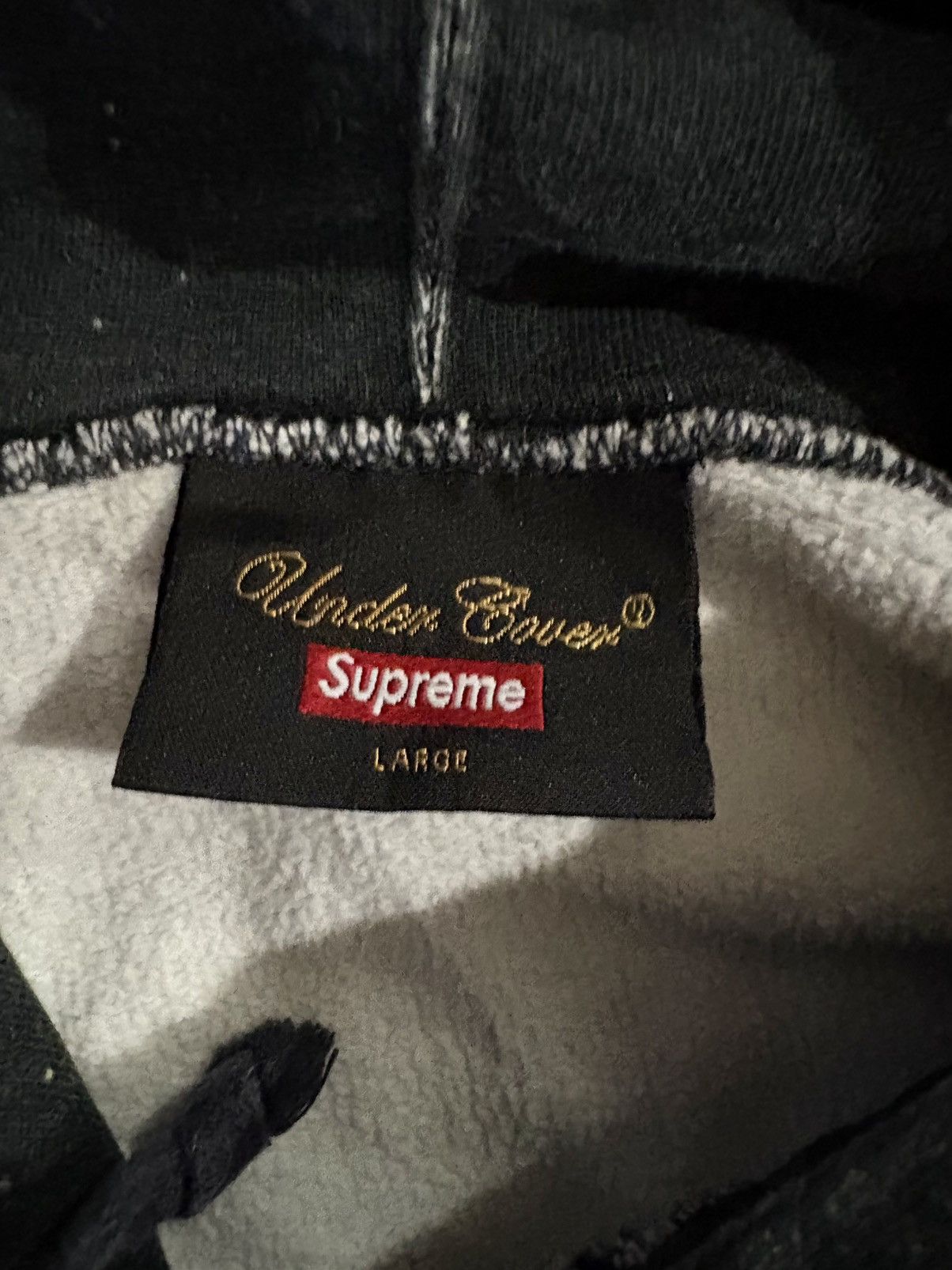 Supreme Supreme UNDERCOVER/Public Enemy Hooded Sweatshirt Size US L / EU 52-54 / 3 - 4 Thumbnail