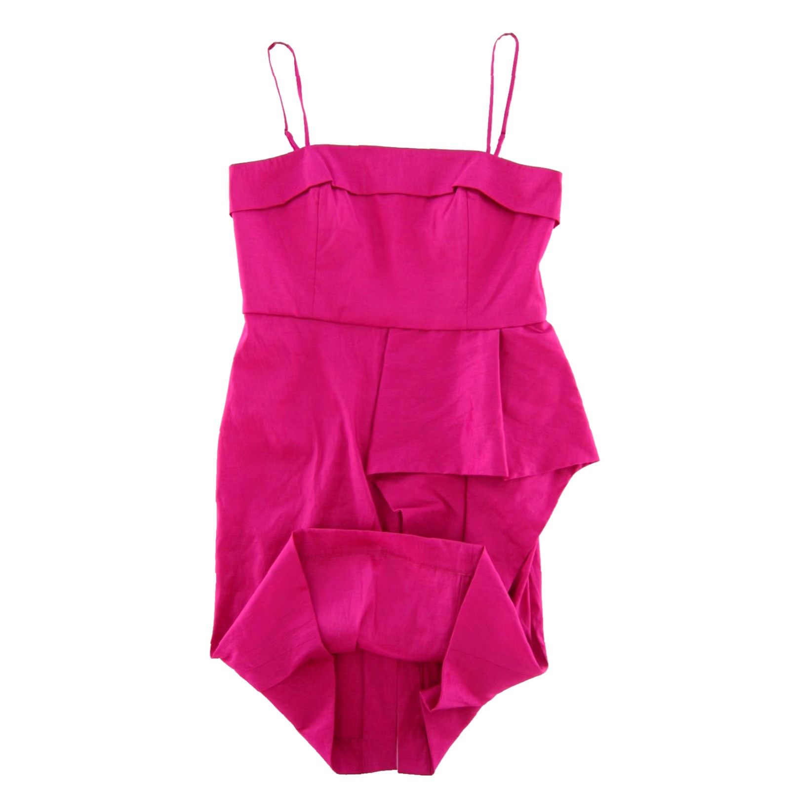 Calvin Klein Dress Women 12 Pink Fuschia Spaghetti Strap Sheath Prom  Cocktail NWT
