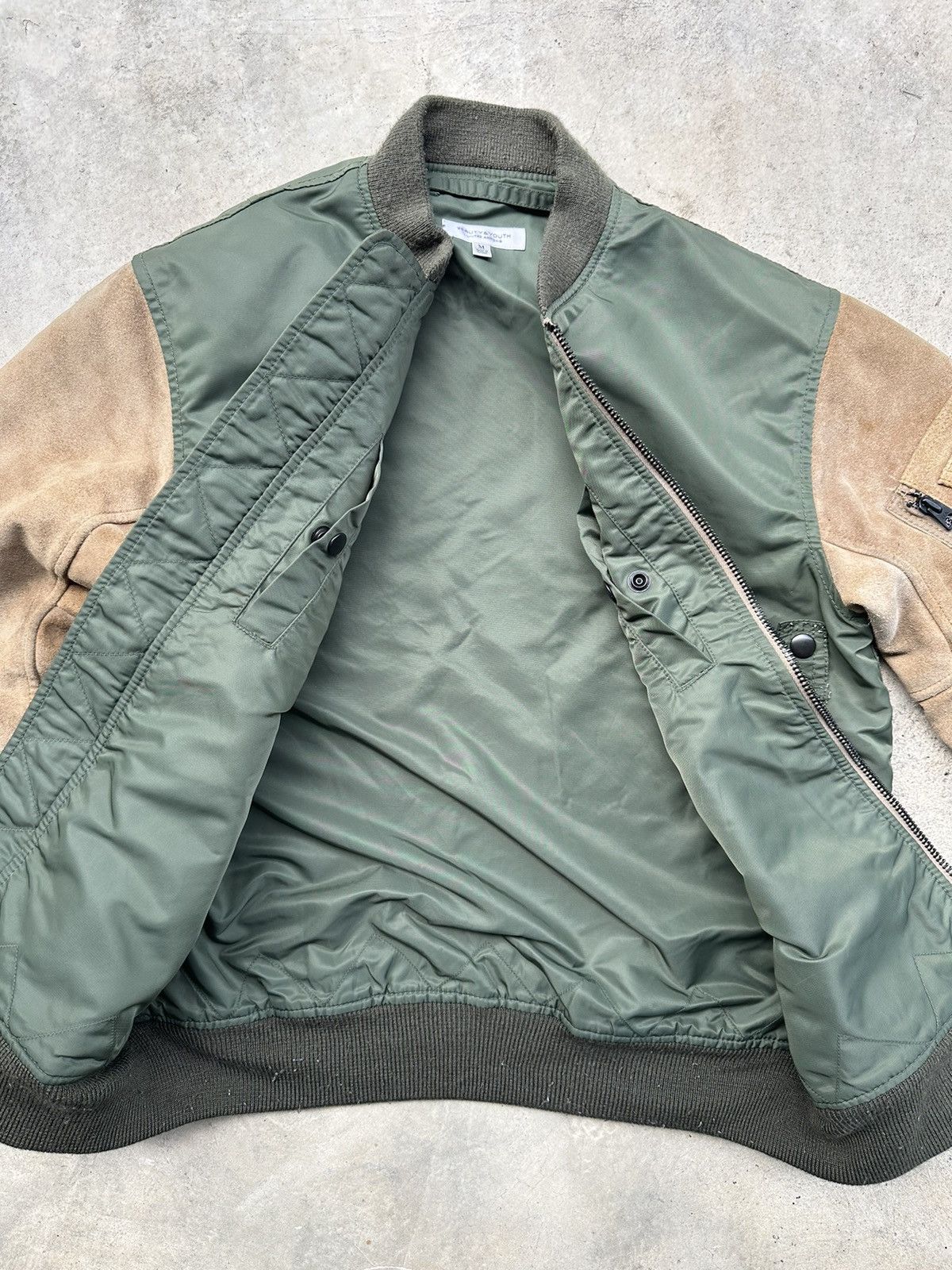 BEAUTY&YOUTH Beauty & Youth Varsity Bomber Ma-1 Flyer’s Jacket Size US L / EU 52-54 / 3 - 5 Thumbnail