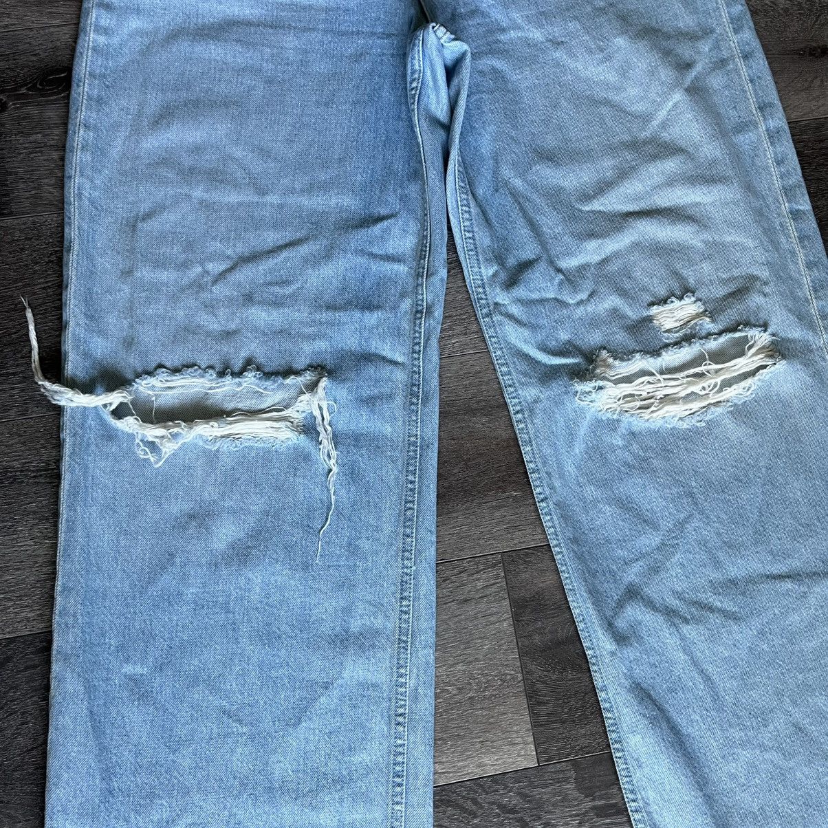 MOTHER Mother Snacks The Fun Dip Puddle Lots of Nibbles Denim Jeans Size 31" - 6 Thumbnail