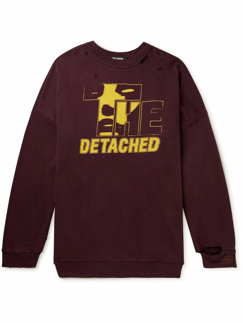 Raf Simons CC000021 The Detached Sweatshirt in Brown Size US L / EU 52-54 / 3 - 1 Thumbnail