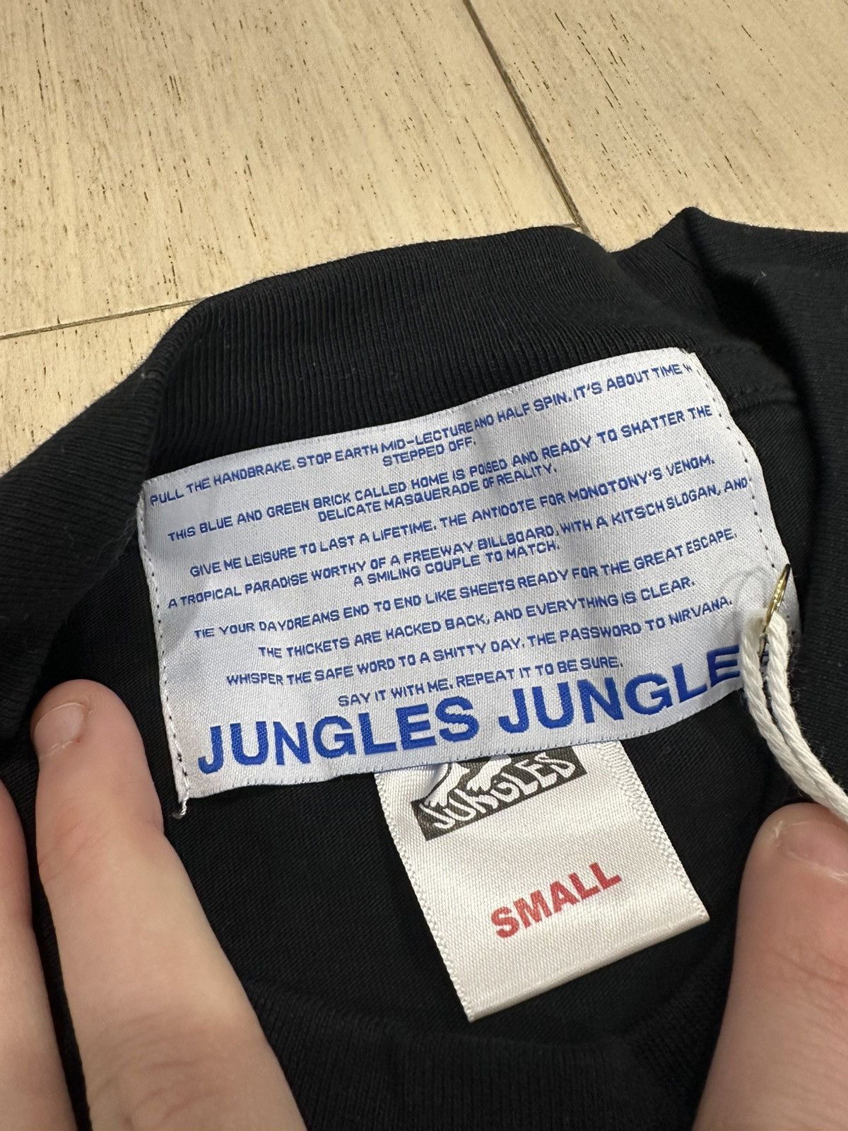 Jungles NWT Jungles Jungles Men's T Shirt Fine Without You Black S Size US S / EU 44-46 / 1 - 5 Thumbnail