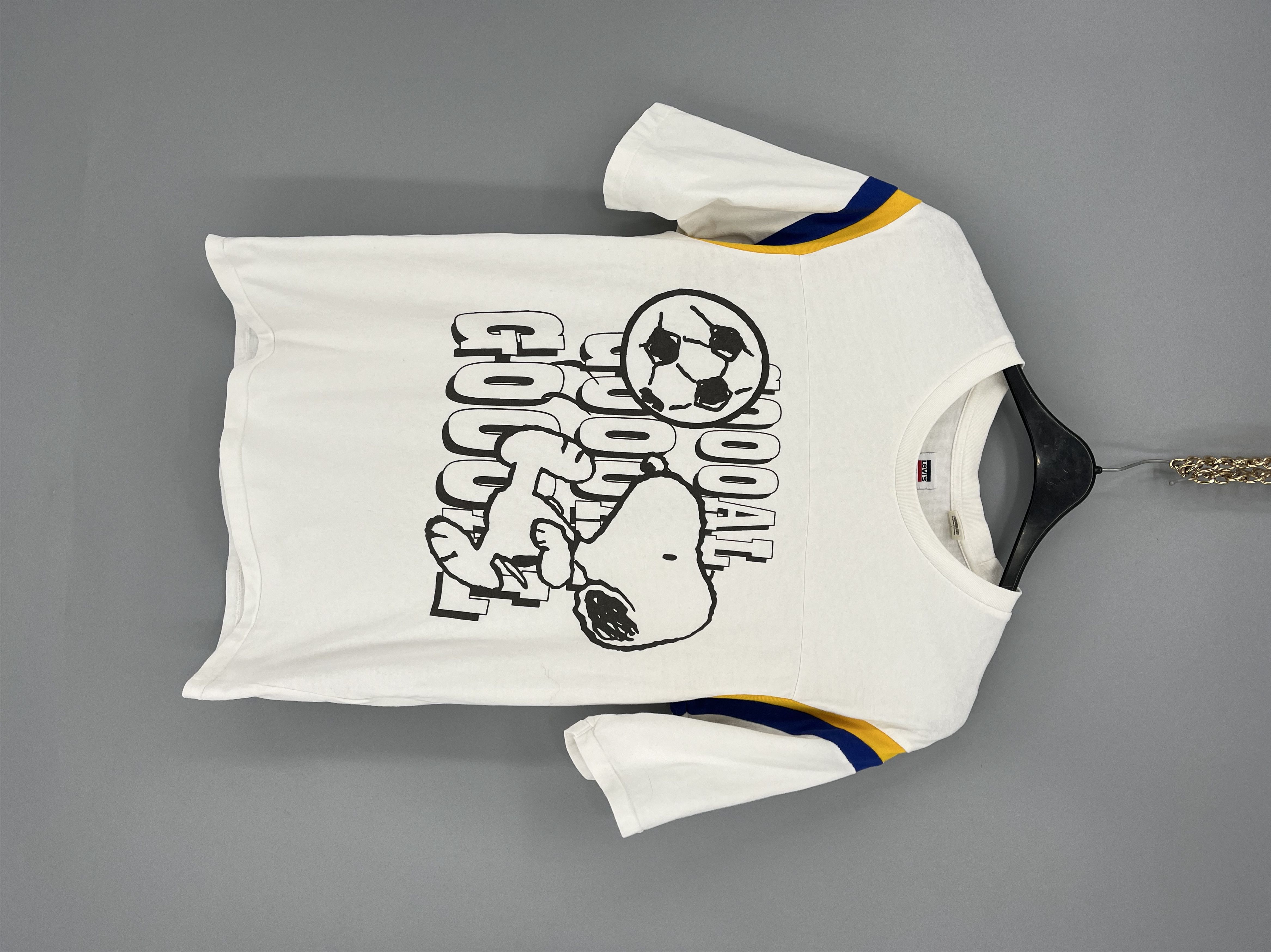 Levi's Football Tee Gooaal Snoopy Peanuts Tee T-Shirt Size XS Size US XS / EU 42 / 0 - 2 Thumbnail