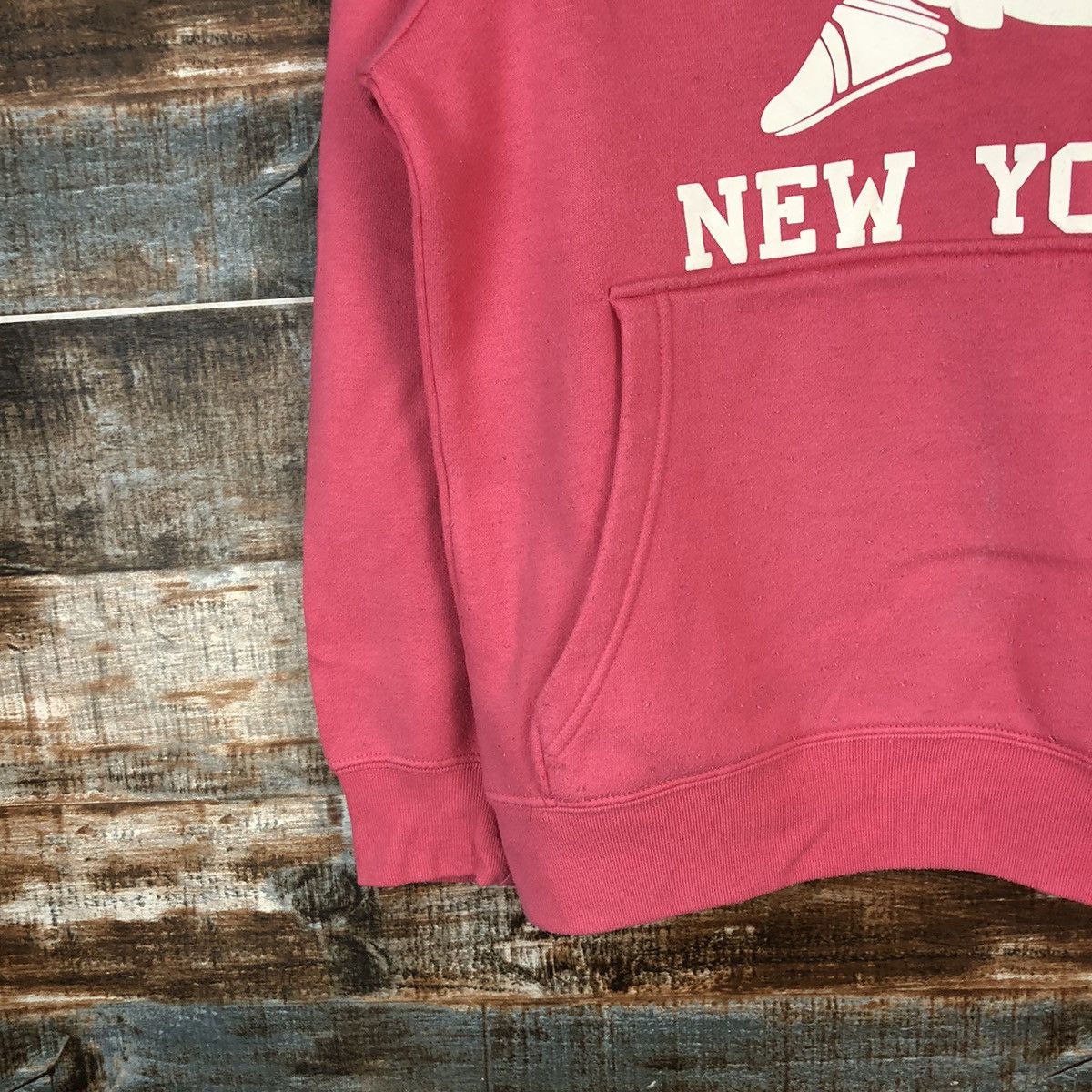 Japanese Brand BPKT11970 University New York Pink Hoodie #A2018 Size US S / EU 44-46 / 1 - 7 Thumbnail