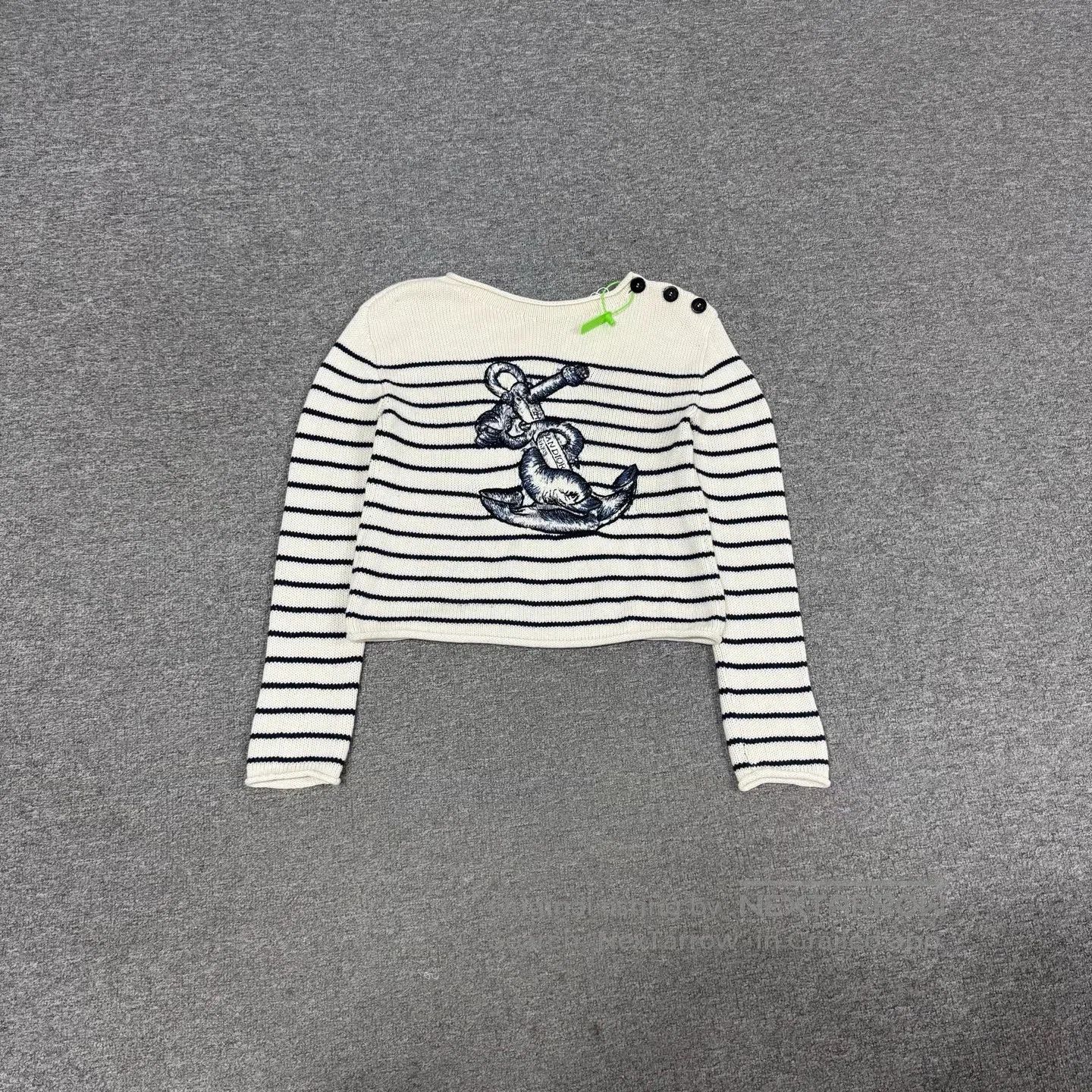 Dior Dior Striped cashmere knit sweater| Size S / US 4 / IT 40 - 1 Thumbnail