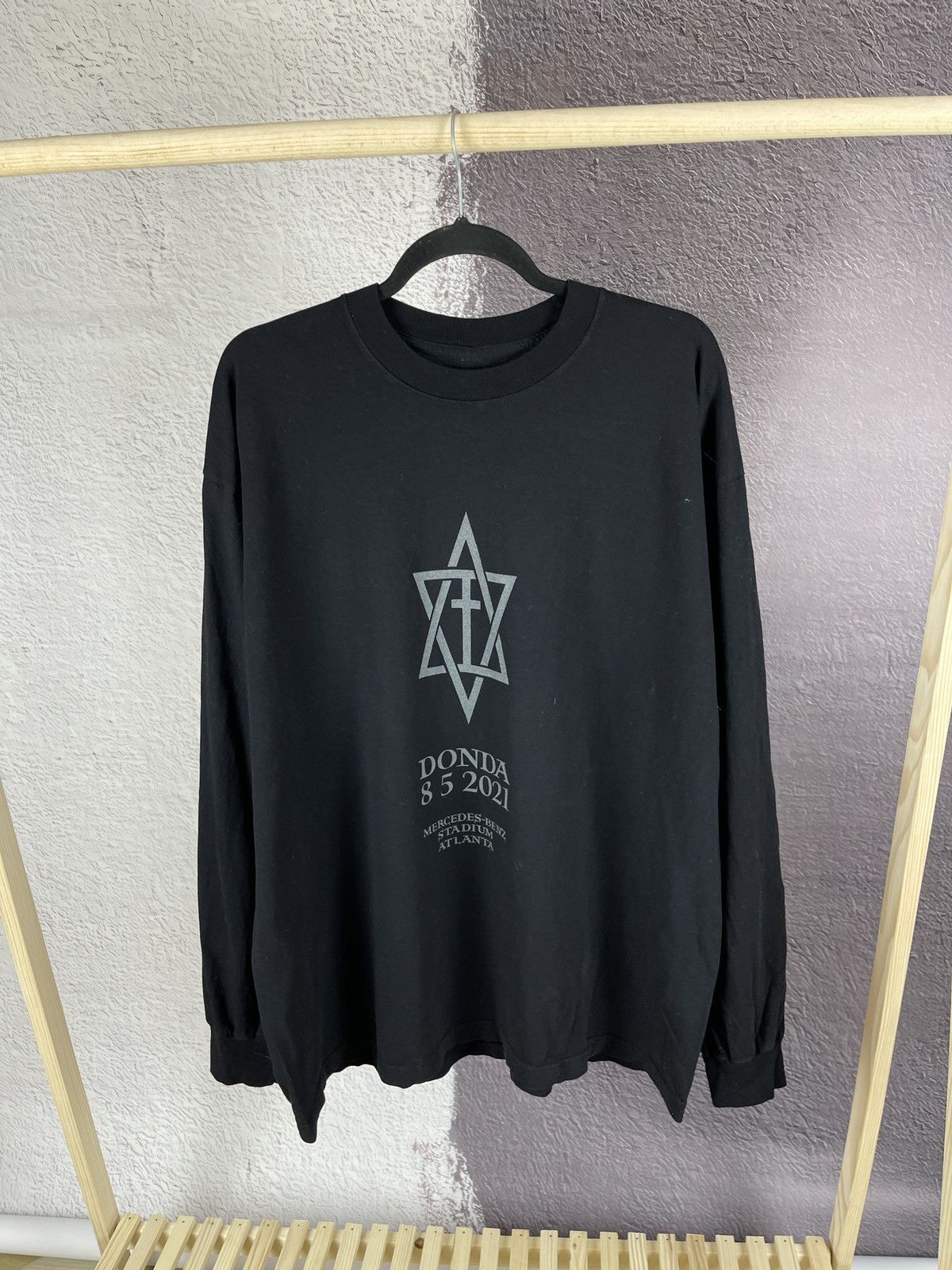 Kanye West × Mercedes-Benz Kanye West DONDA 8 5 2021 Mercedes Stadium Atlanta Long Size US XL / EU 56 / 4 - 1 Thumbnail