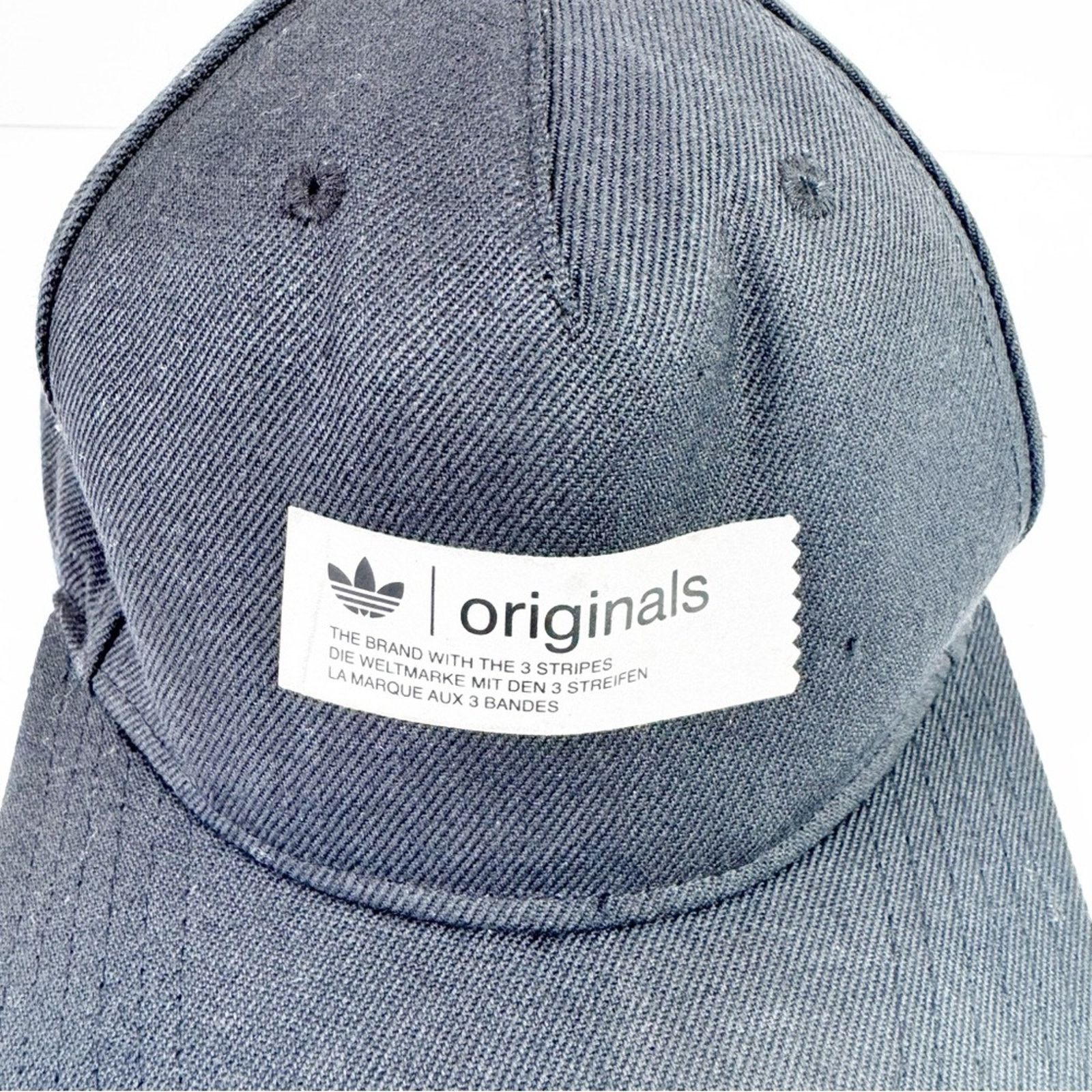Adidas Adidas Original Black Trucker Cap One Size Fits All Size ONE SIZE - 3 Thumbnail