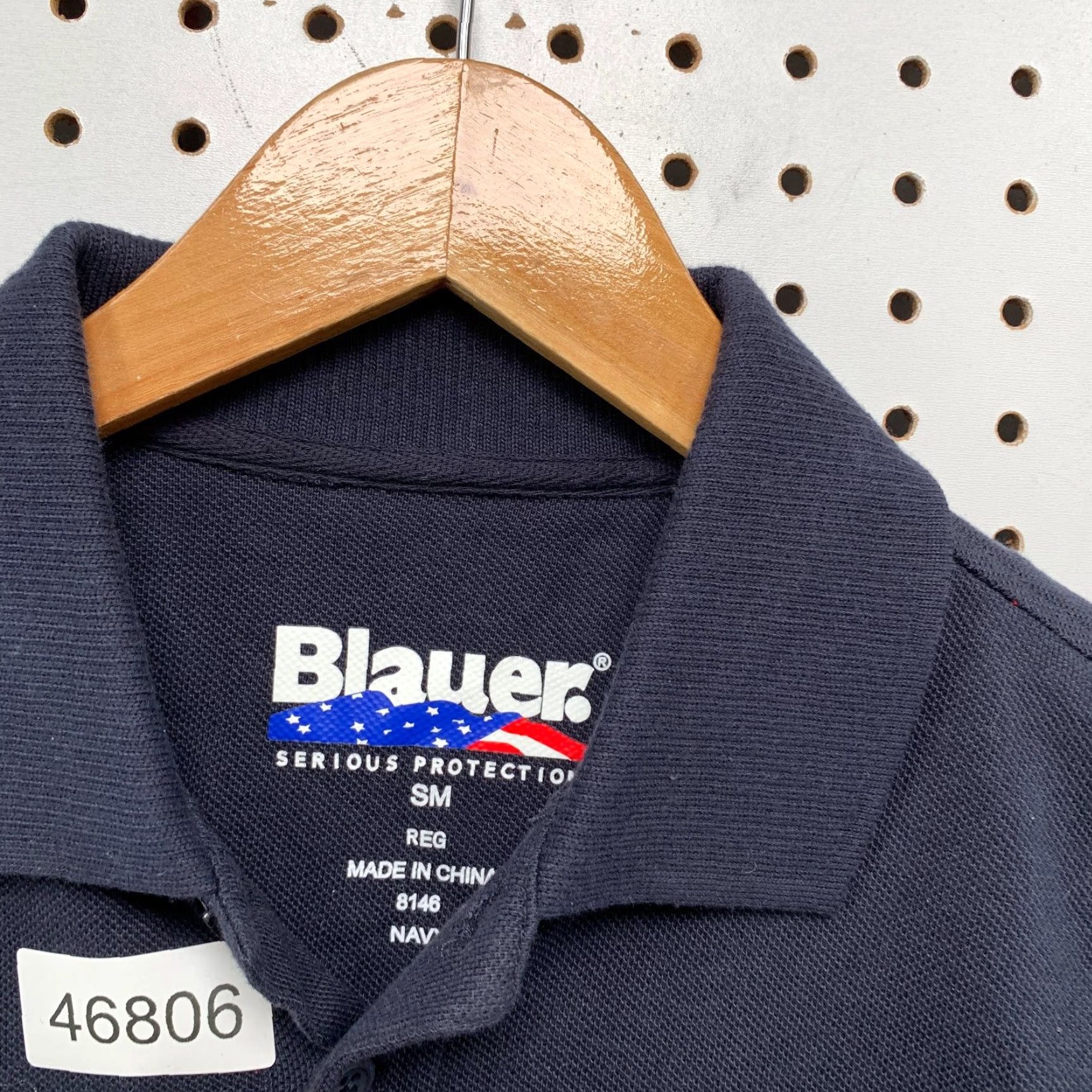 Vintage Blauer Polo Shirt Mens Small Navy Blue Long Sleeve Workwear Collared Shirt Mens Small Navy Blue Long Sleeve Polo Blauer Workwear Polo Shirt Size US S / EU 44-46 / 1 - 3 Thumbnail