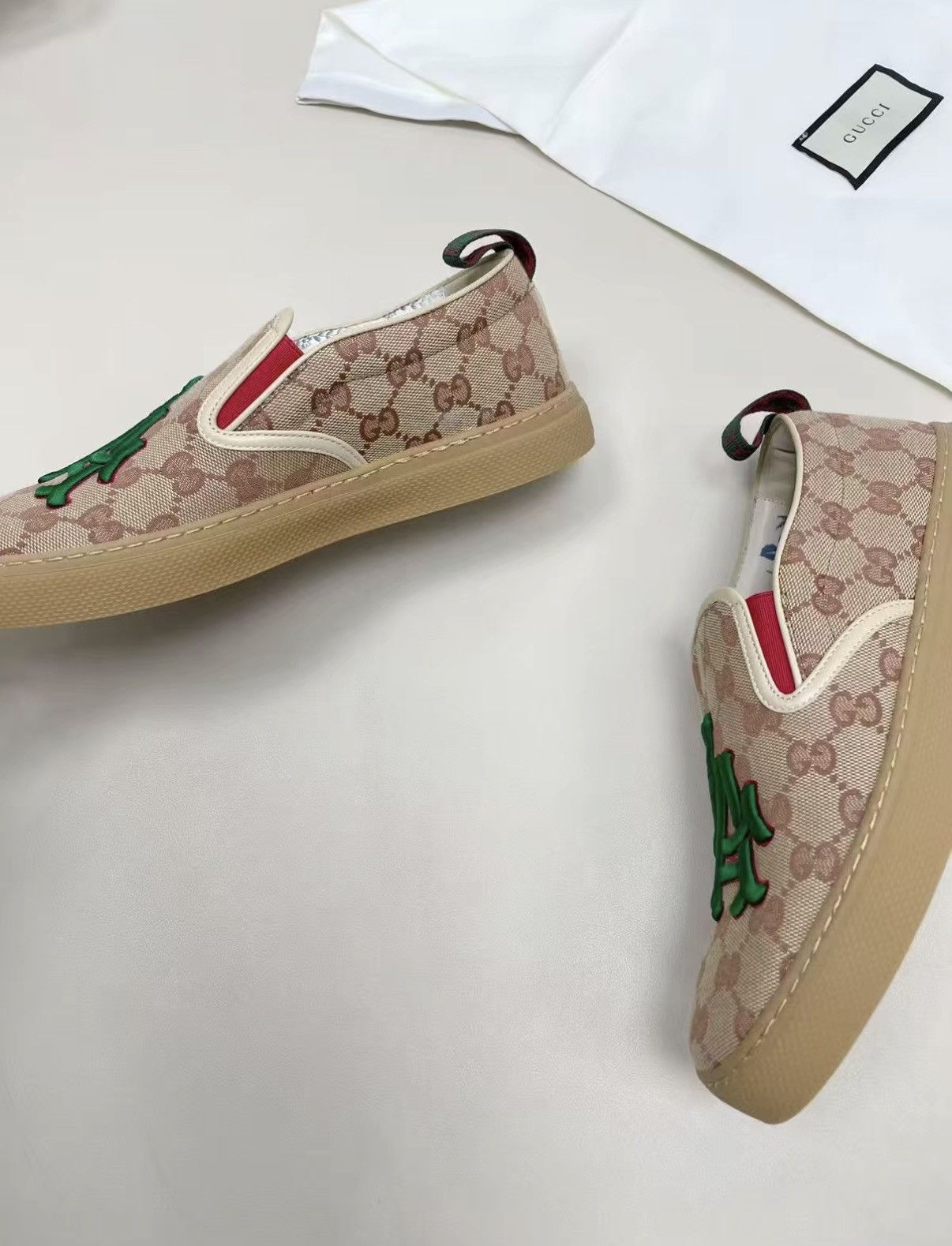 Gucci GUCCI Embroidered Casual Shoes J30 Size US 6.5 / EU 39-40 - 3 Thumbnail