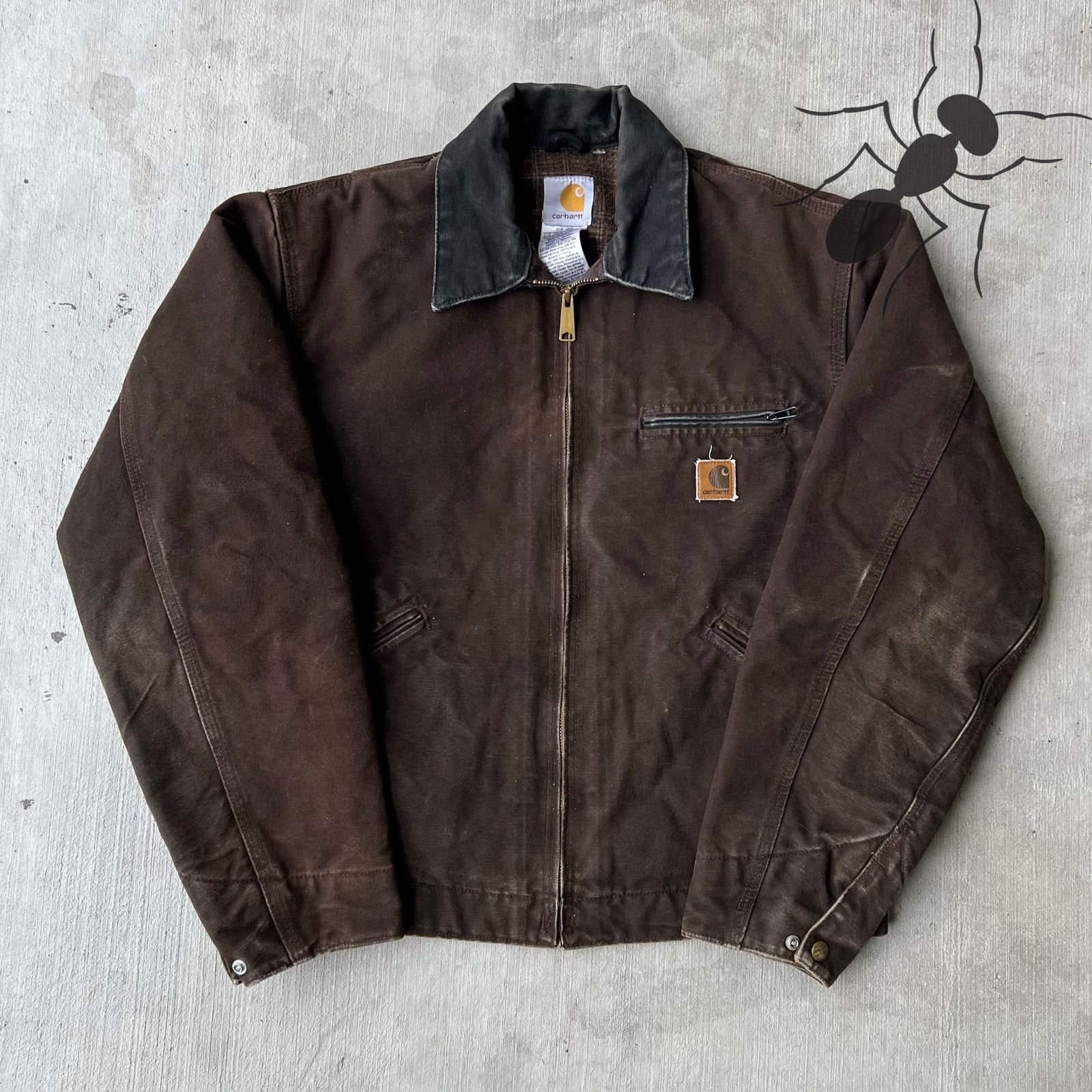 Carhartt × Streetwear × Vintage Carhartt Detroit Jacket J97 DKB 