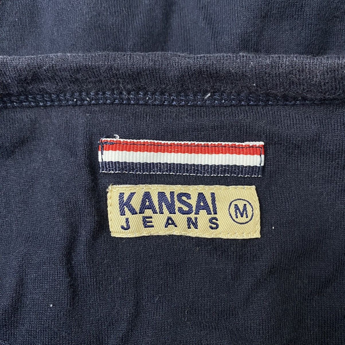 Japanese Brand KANSAI JEANS Japanese Brand Navy Long Sleeve Shirt Size US M / EU 48-50 / 2 - 4 Thumbnail