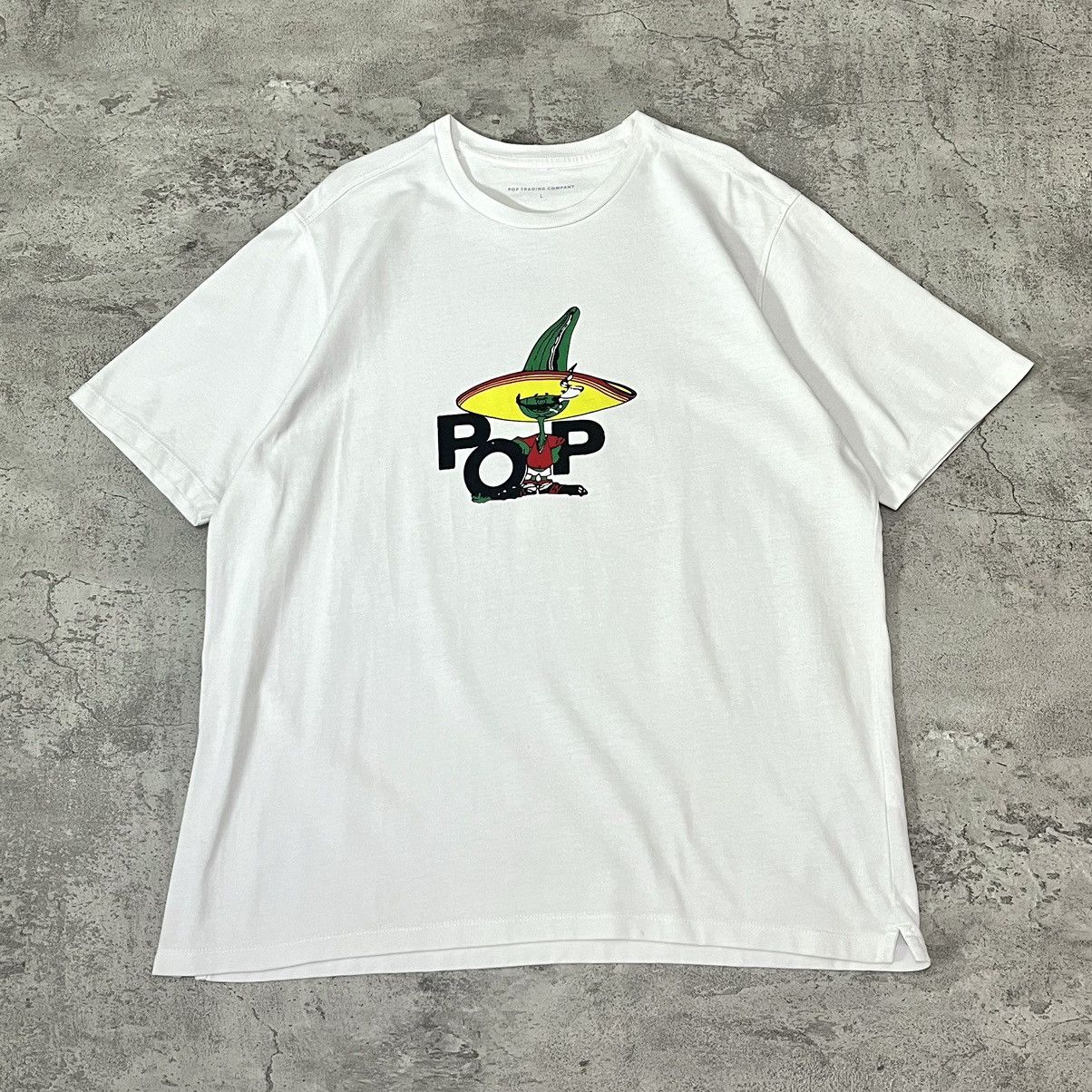 Pop Trading Company Smoking Pepper SS Tee - White