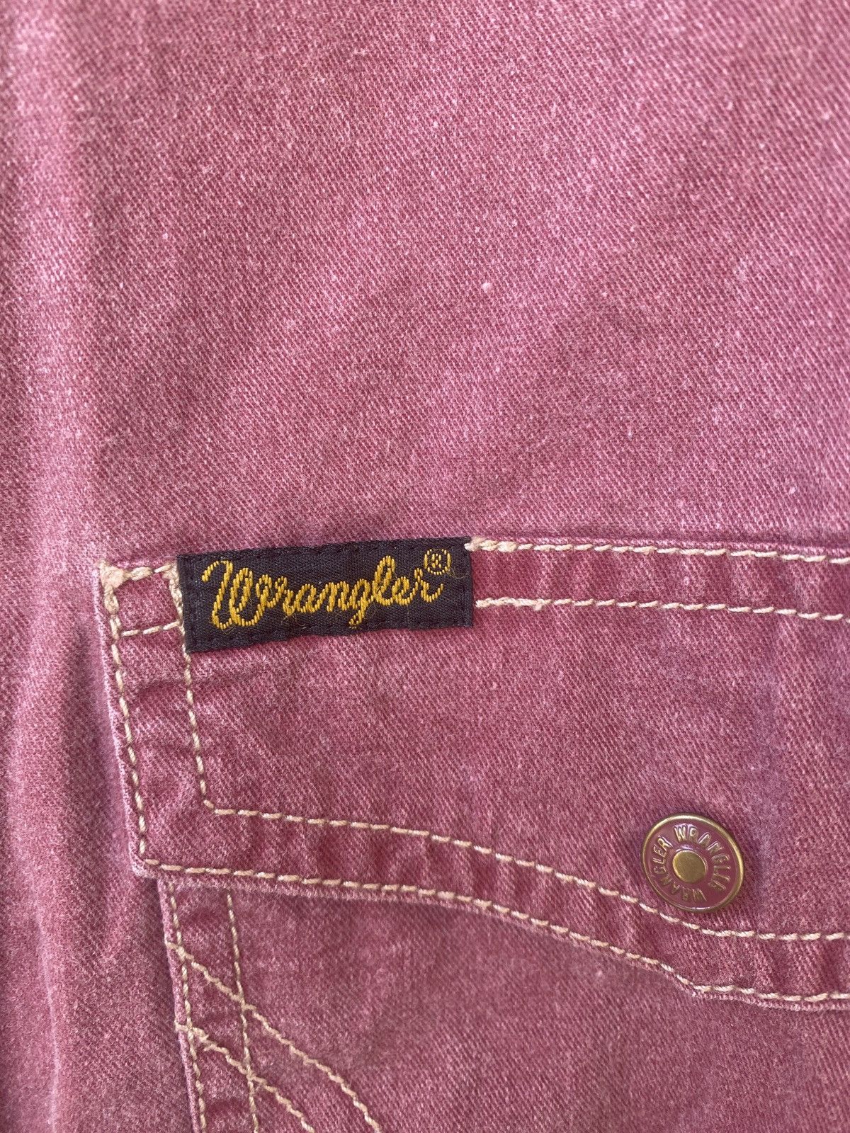 Vintage Vintage wrangler western shirt button up Size US XXL / EU 58 / 5 - 5 Thumbnail