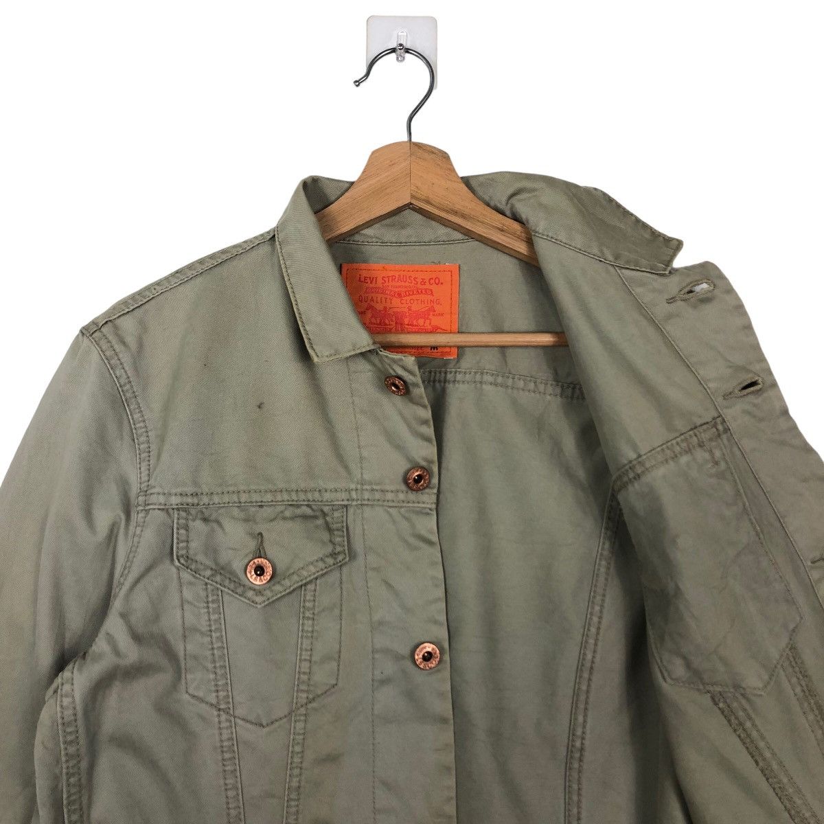 Levi's 🔥90’s Vintage Chore Work Jacket Levi’s Multi Pocket Size US M / EU 48-50 / 2 - 10 Thumbnail