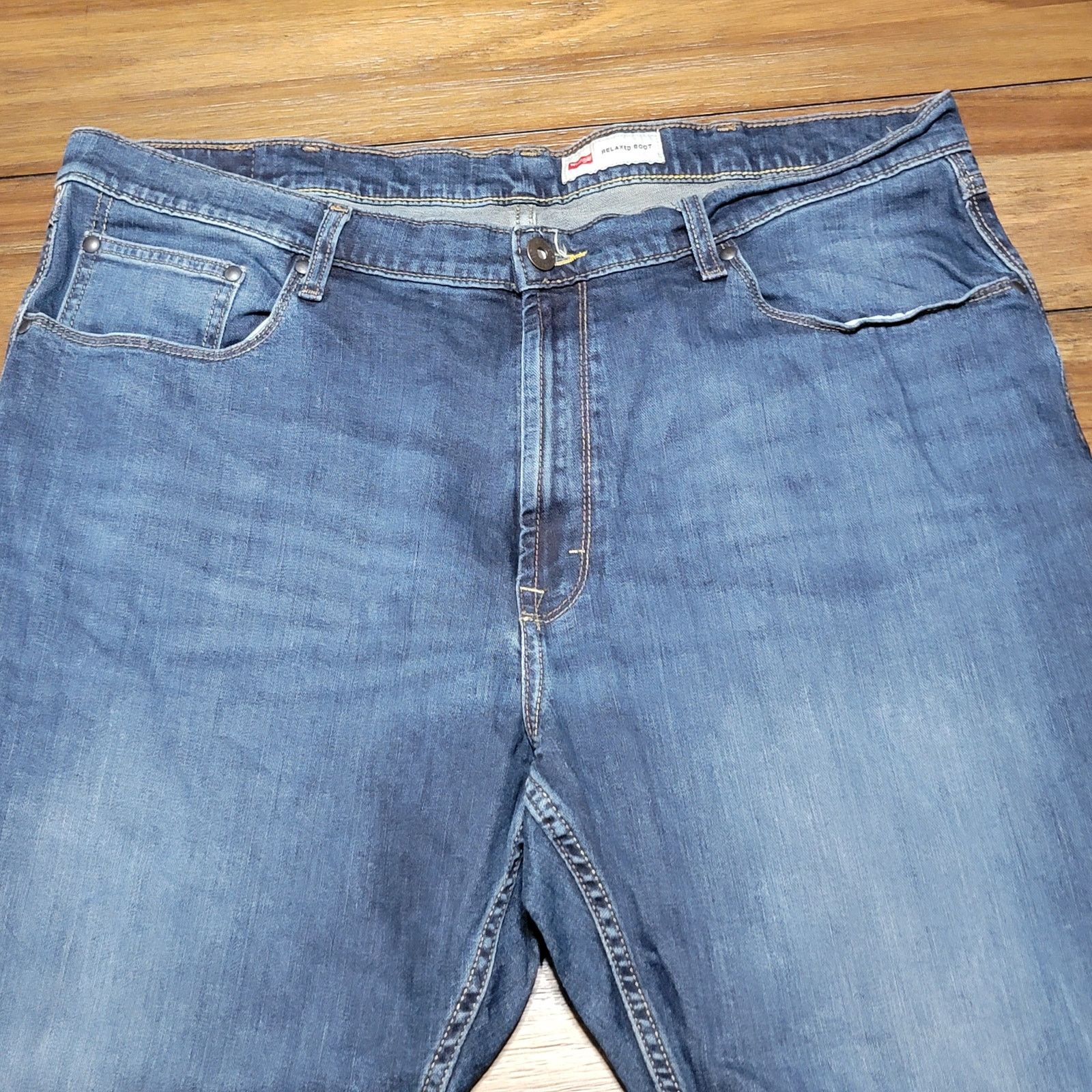 Wrangler Wrangler Relaxed Boot Denim Jeans - Size 40/30 Size US 40 / EU 56 - 2 Thumbnail