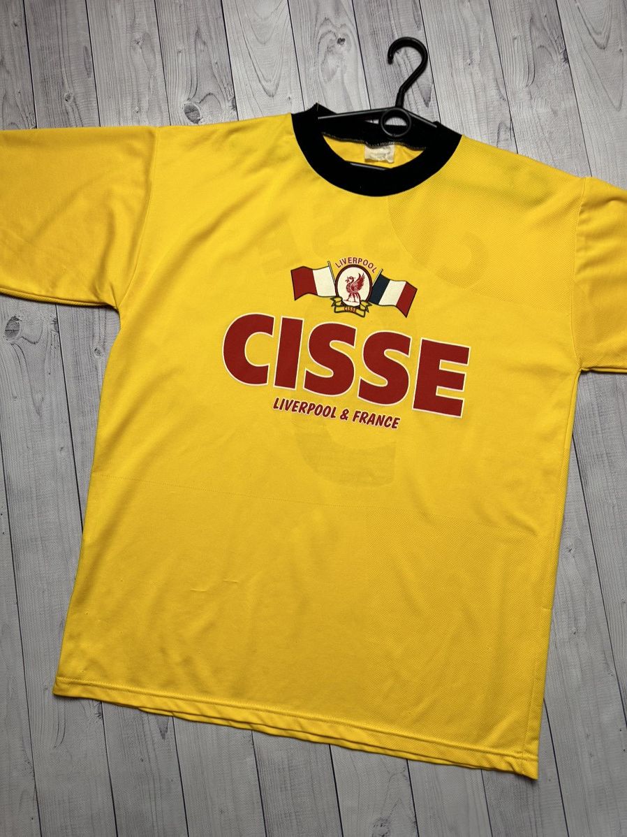 Other Vintage Soccer tee Cisse Liverpool France rare size M Size US M / EU 48-50 / 2 - 3 Thumbnail