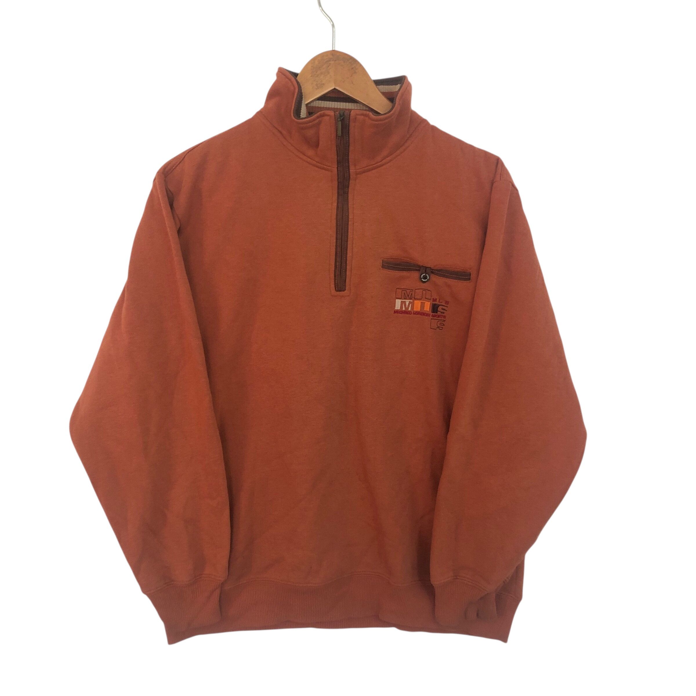 Michiko Koshino London Vintage Michiko London Jumper Half Zip Sweatshirt Medium Size US M / EU 48-50 / 2 - 1 Thumbnail