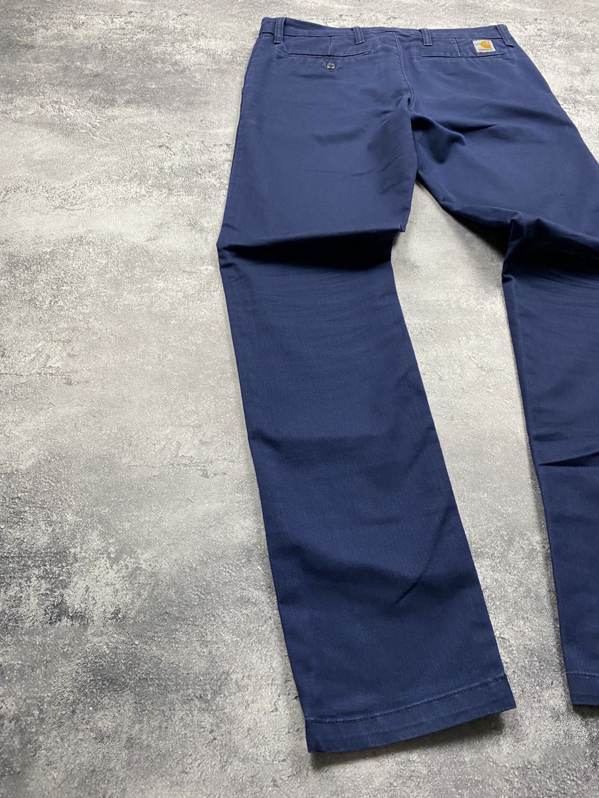 Carhartt Vintage Y2K Carhartt Sid Pant Blue Work Pants Size US 32 / EU 48 - 10 Thumbnail