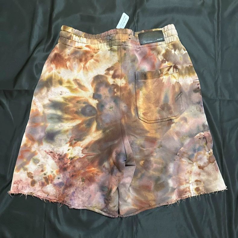 Amiri Amiri Size LDestroy tie-dyed wool-edged shorts 2501-Nextarr Size US 40 / EU 56 - 6 Thumbnail