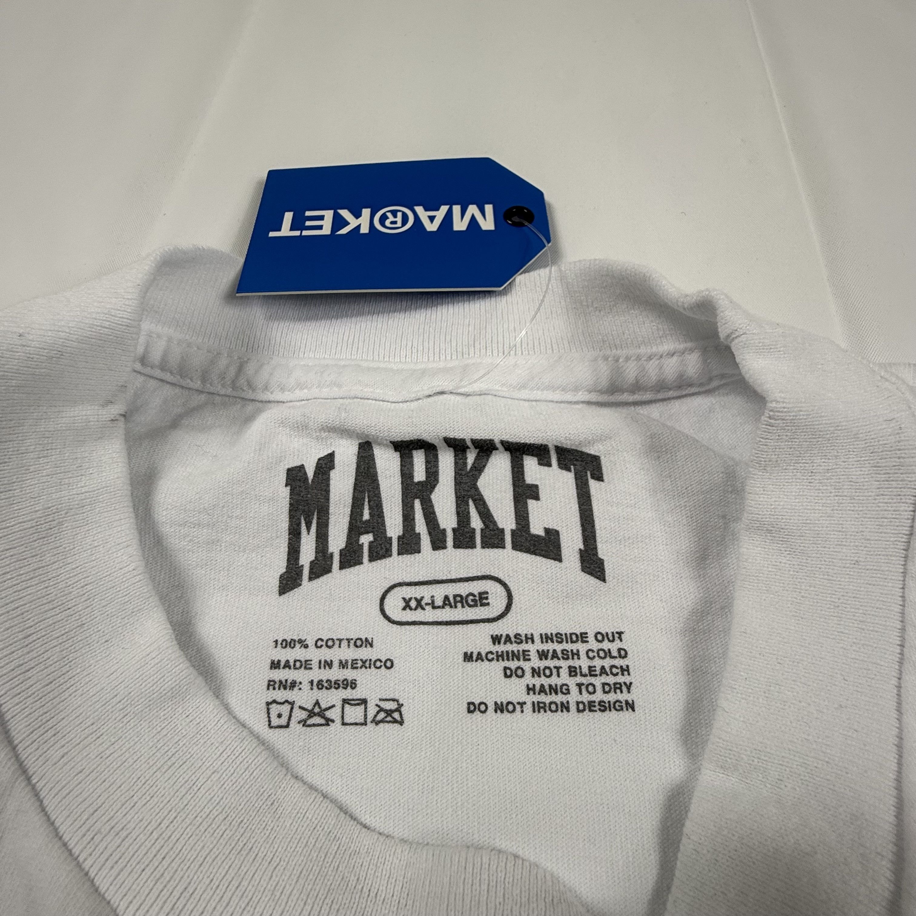 Market Market Call My Lawyer Graphic T-Shirt White Mens XXL New Size US XXL / EU 58 / 5 - 2 Thumbnail