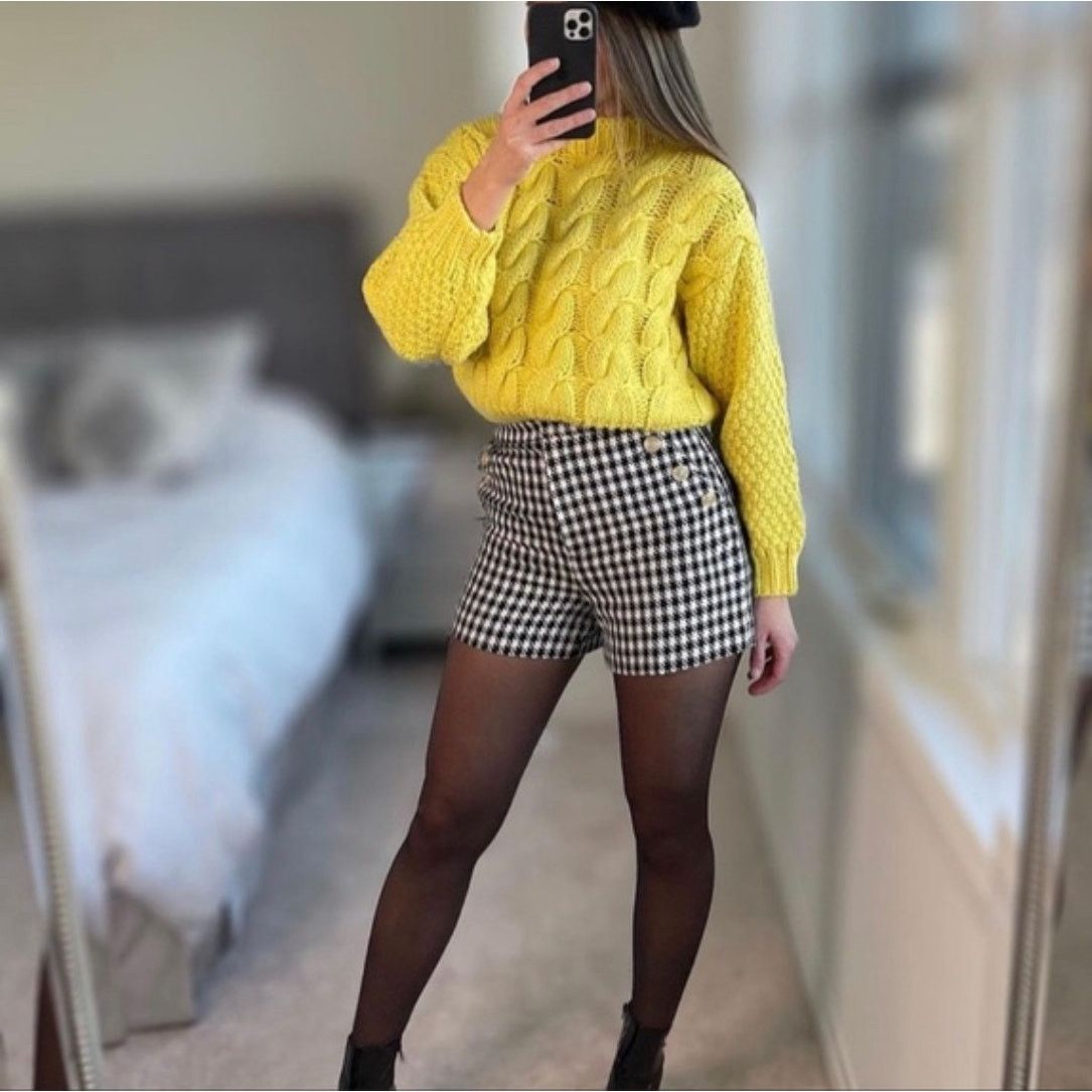 Zara ZARA BLOGGER FAVORITE CABLE KNIT SWEATER Size S / US 4 / IT 40 - 3 Thumbnail