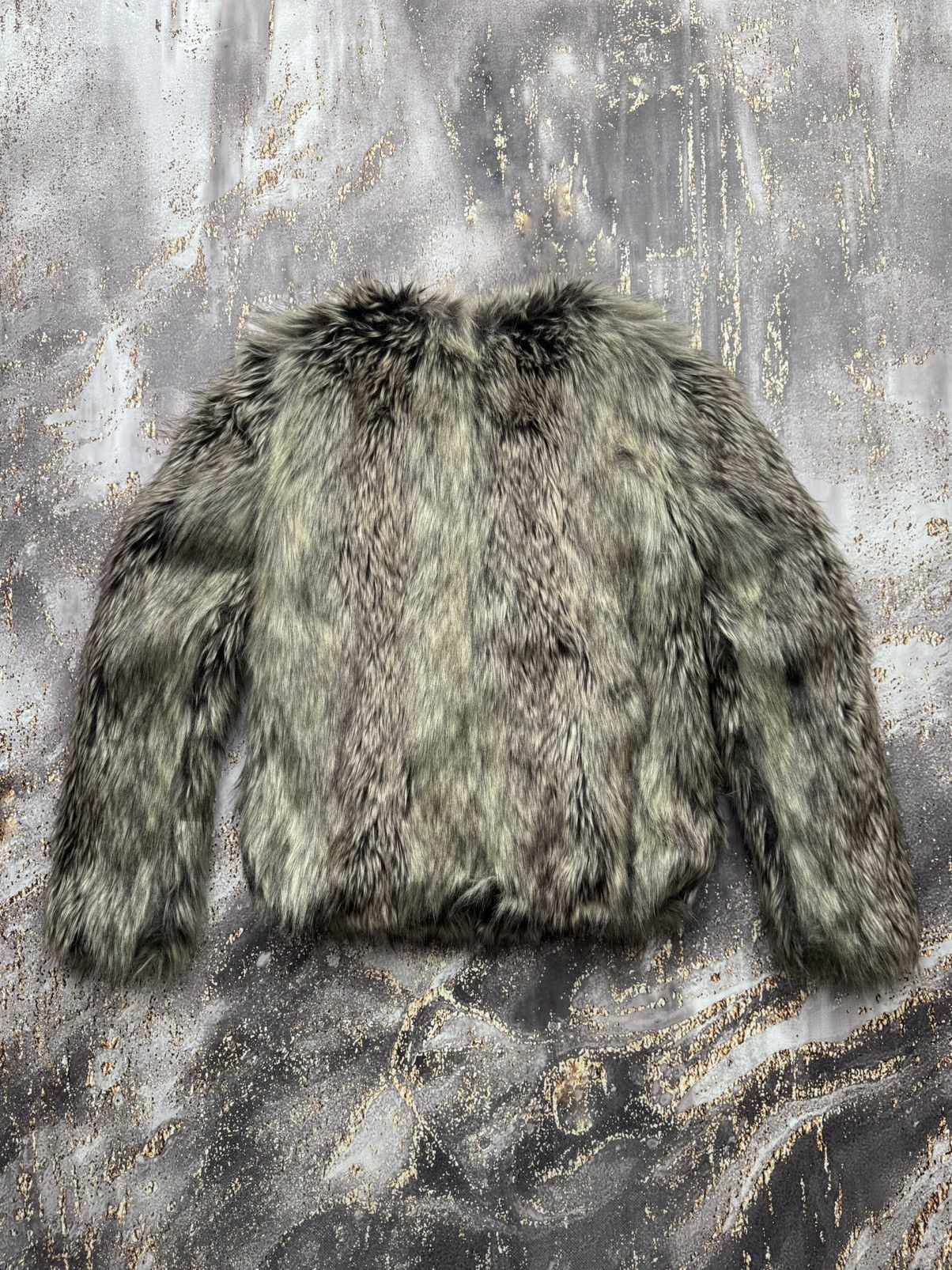 Vintage Vintage Faux Fur Mini Coat Size M / US 6-8 / IT 42-44 - 7 Thumbnail