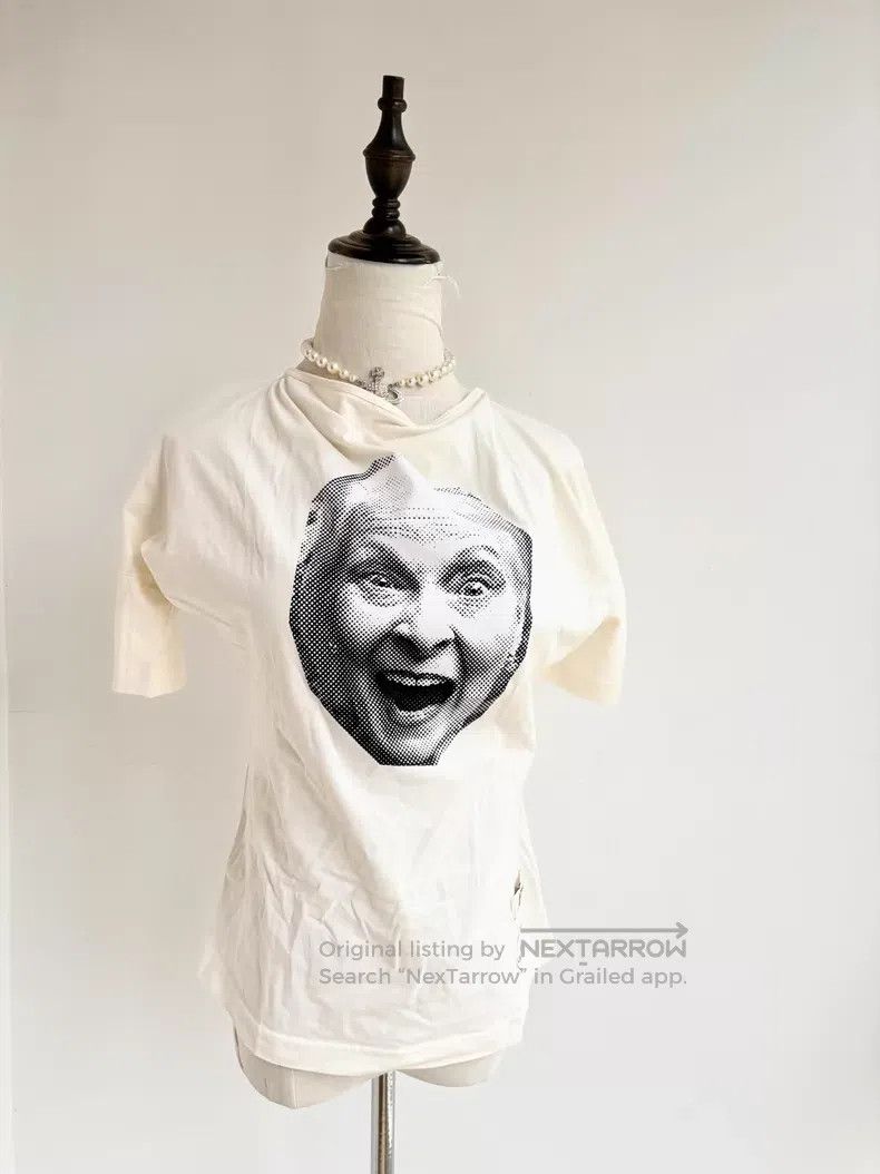 Vivienne Westwood Vivienne Westwood Old Lady Portrait Graffiti Short Sleeve Size S / US 4 / IT 40 - 3 Thumbnail