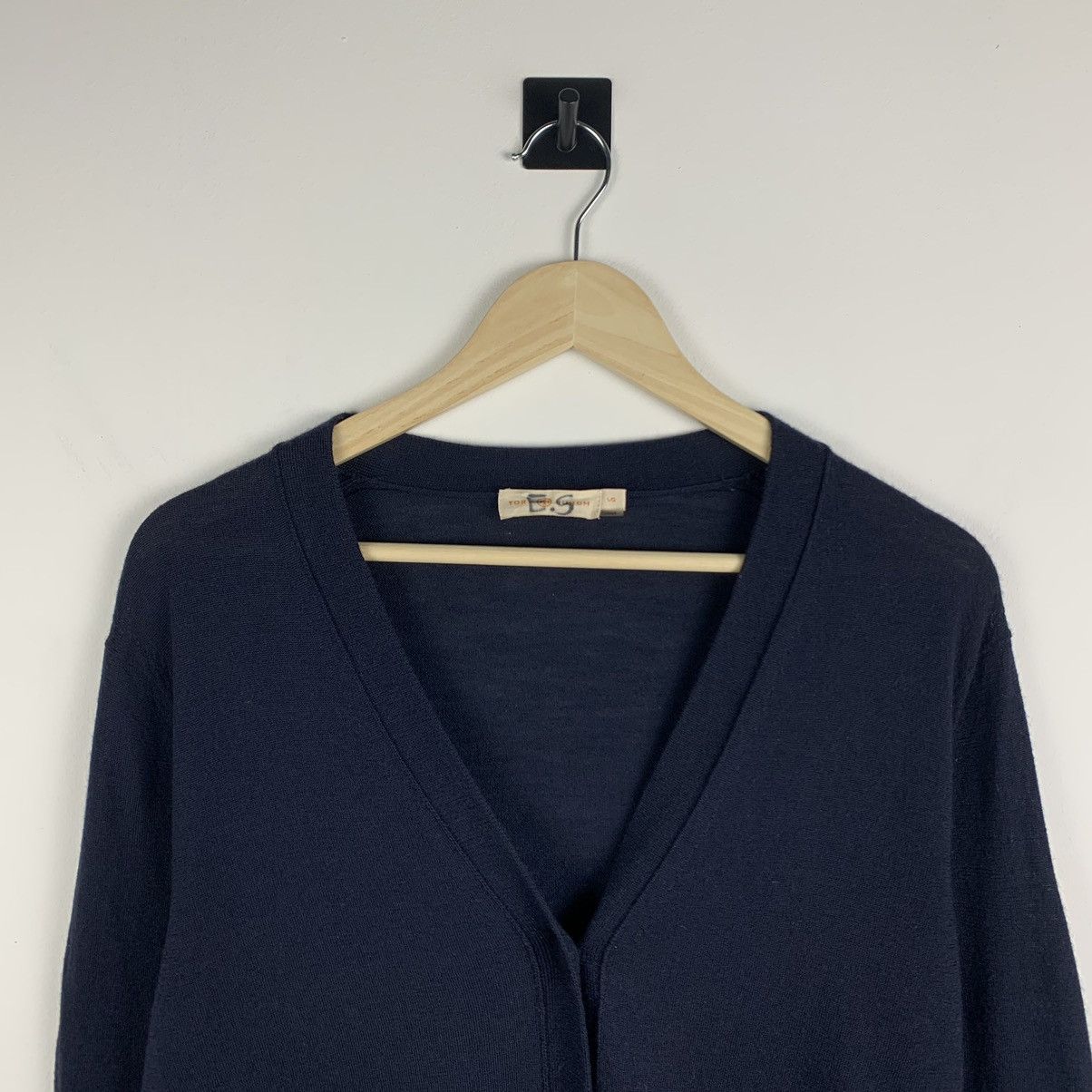 Tory Burch Tory Burch Merino Wool Cardigan Buttons Up V-Neck Size L Size L / US 10 / IT 46 - 2 Thumbnail
