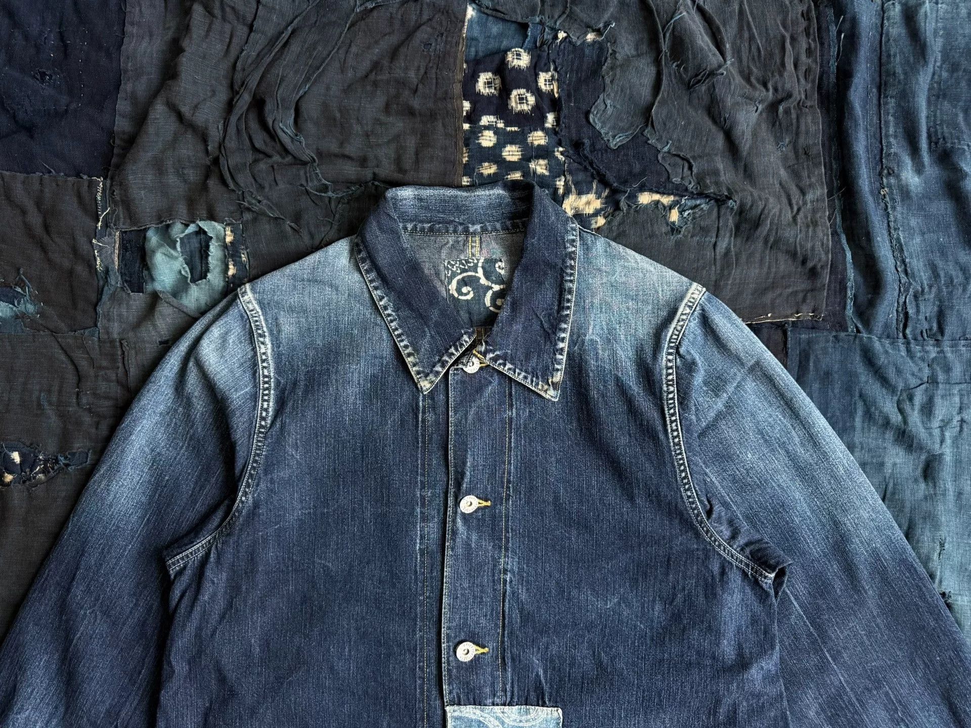 Visvim VISVIM 19SS Gang Coverall Dry Denim Size US S / EU 44-46 / 1 - 4 Thumbnail