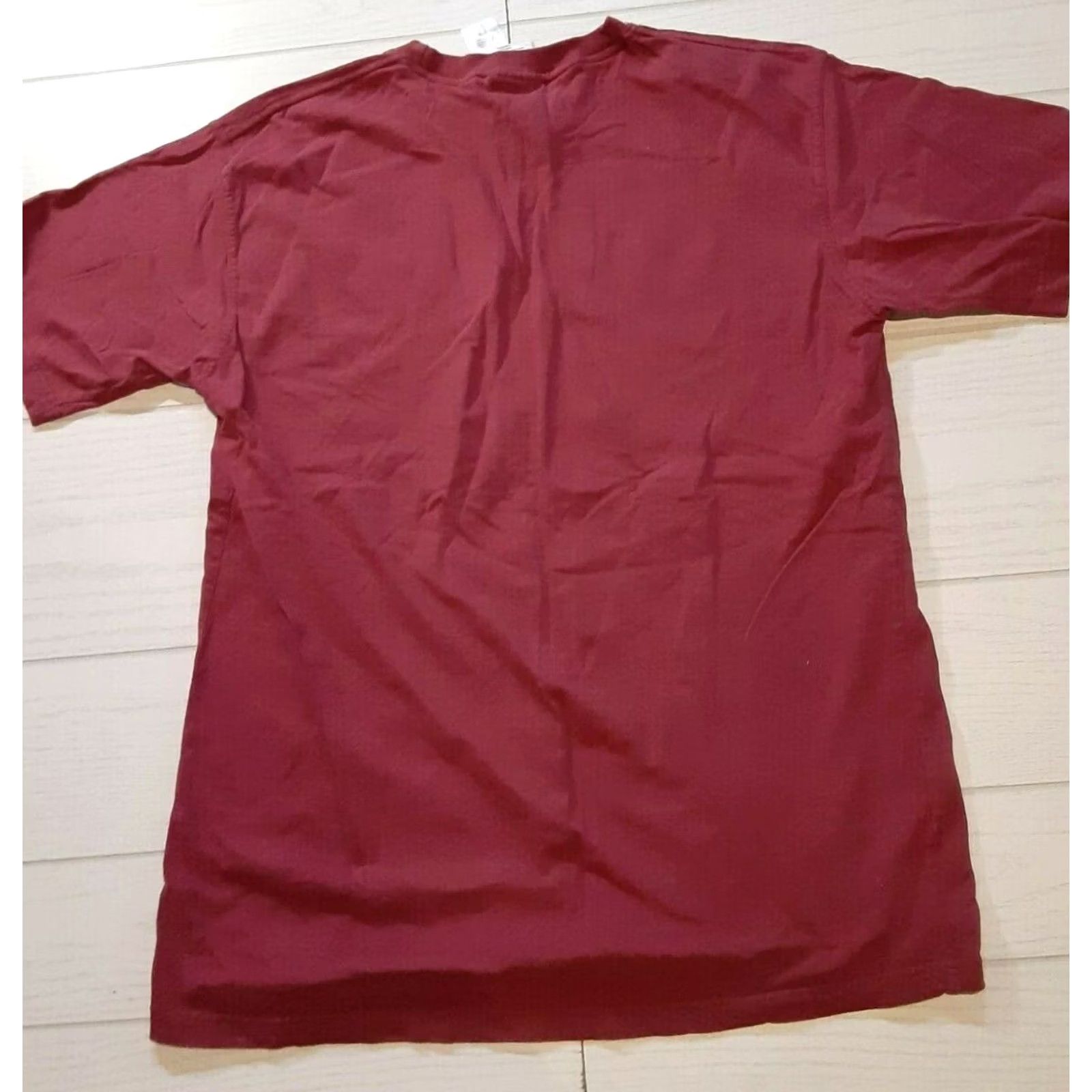 Adidas VINTAGE adidas T-Shirt XL Burgendy 90s Men Short Sleeve Regular 30in Long 21in Pit to Pit Mens Size US XL / EU 56 / 4 - 4 Thumbnail