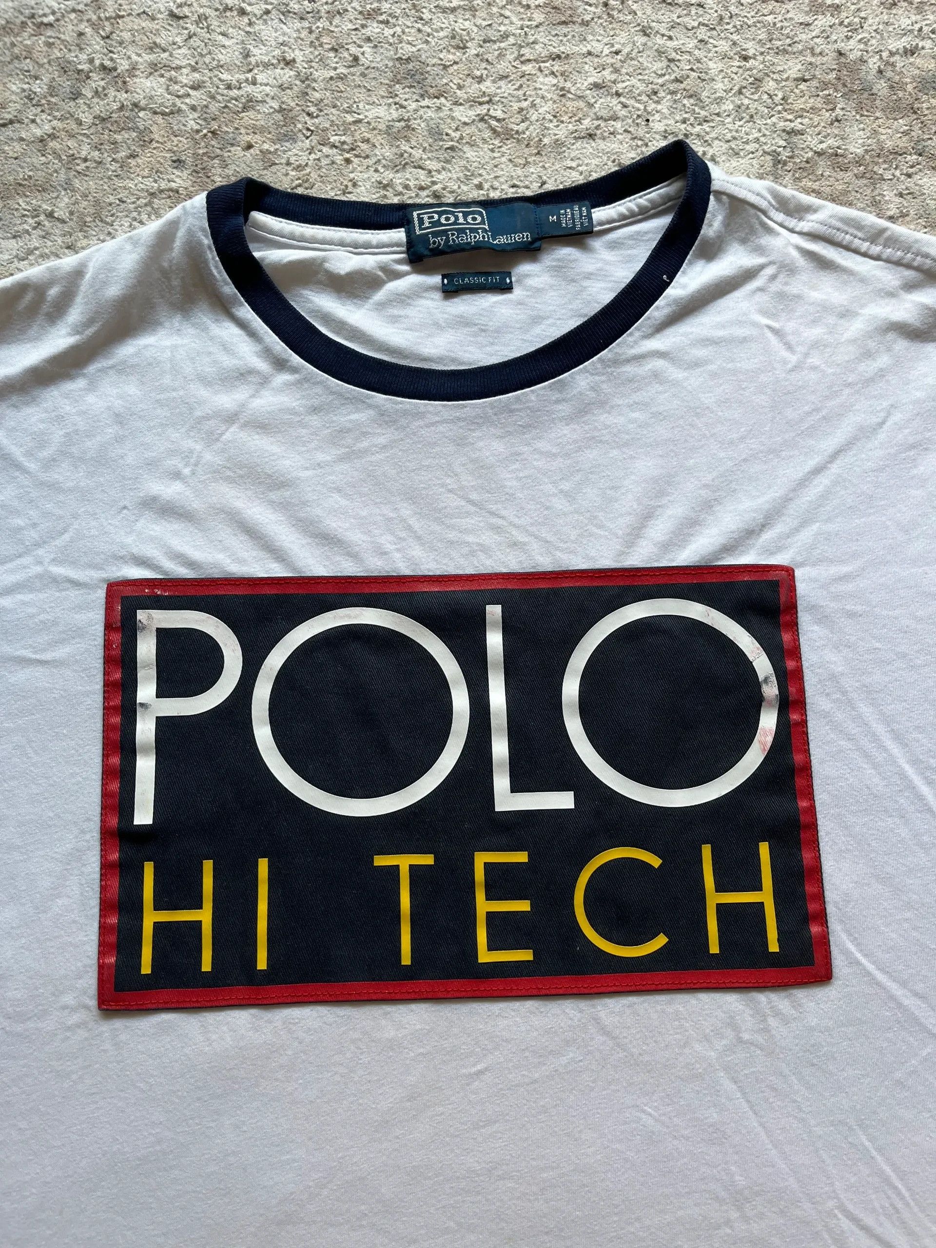 Polo Ralph Lauren Ralph Lauren Polo Hi-Tech Big Patch Print Logo 2018 Rare Size US M / EU 48-50 / 2 - 3 Thumbnail