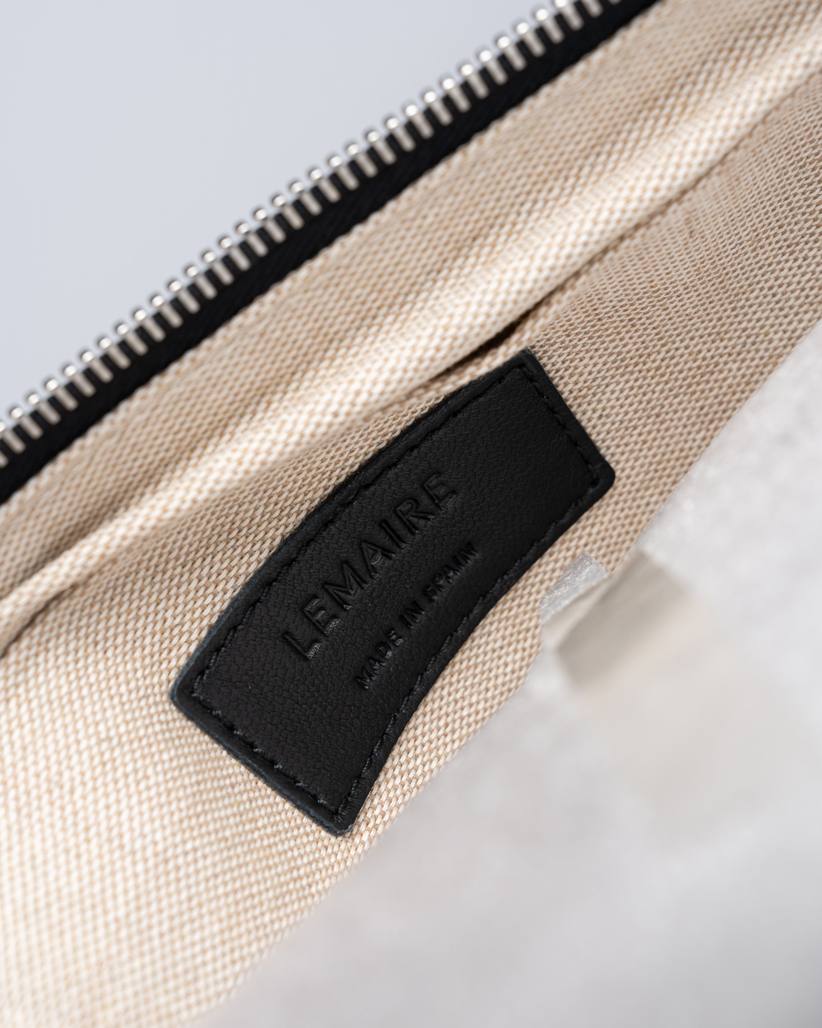 Lemaire Medium Croissant Bag - Black Nappa Leather Size ONE SIZE - 7 Thumbnail
