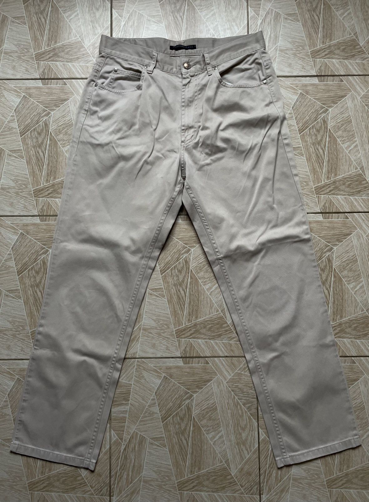 Valentino × Vintage Vintage 90s Italy Designer Valentino Denim Jeans Pants 34 Size US 34 / EU 50 - 2 Thumbnail