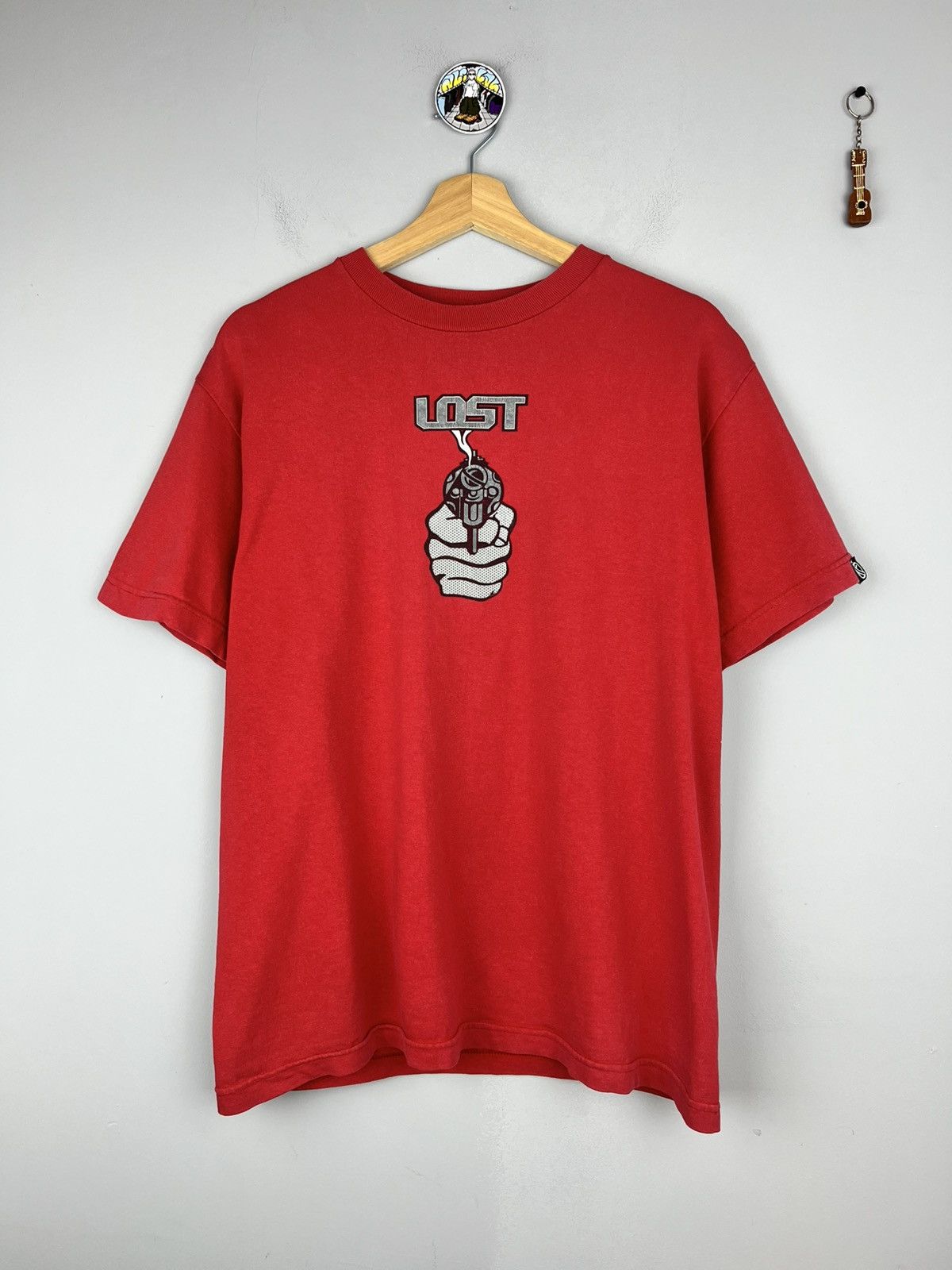 Lost Enterprises Lost Enterprises Gun Shot Logo Red T Shirt Size US M / EU 48-50 / 2 - 1 Thumbnail