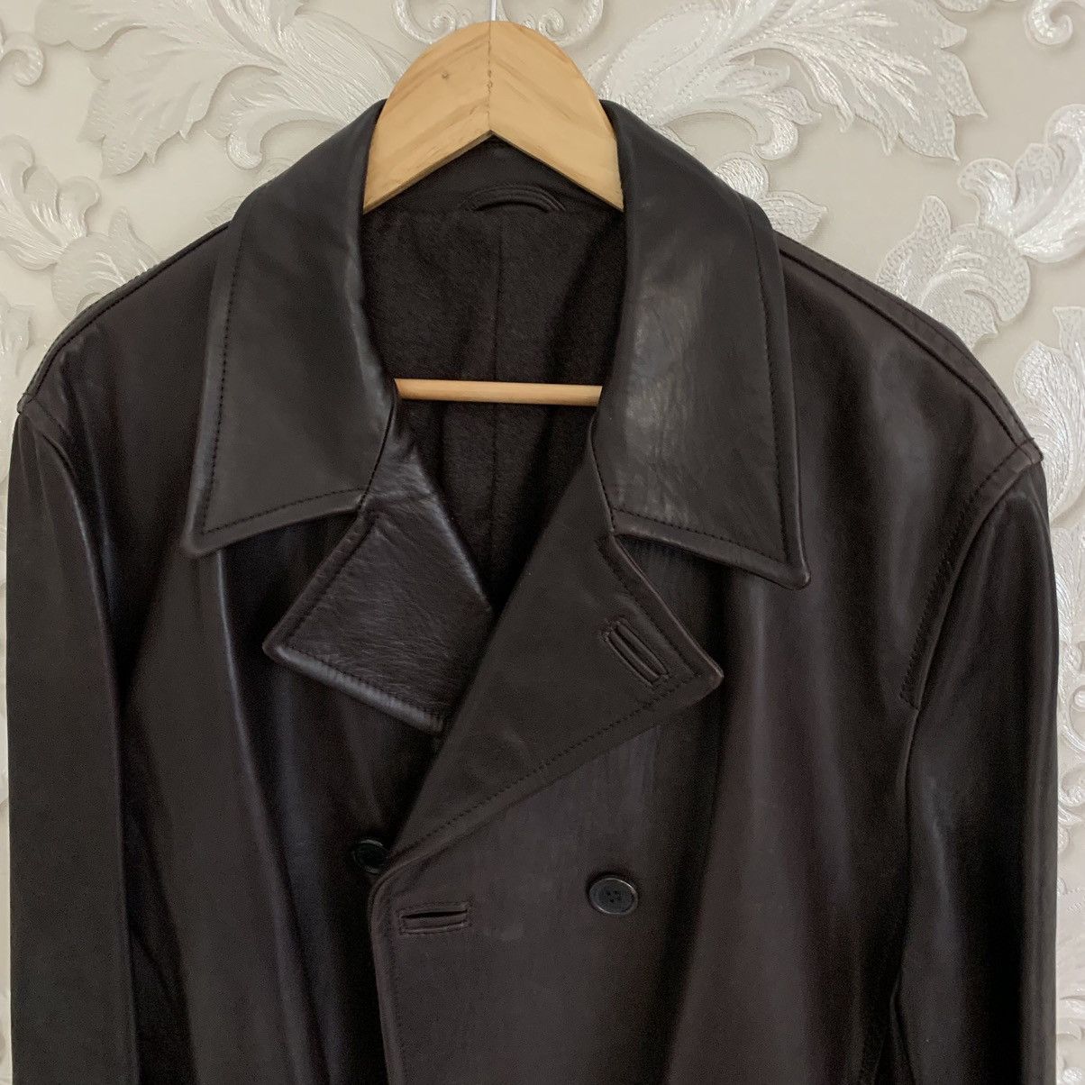 Prada AW1999 Prada Leather Coat | Grailed