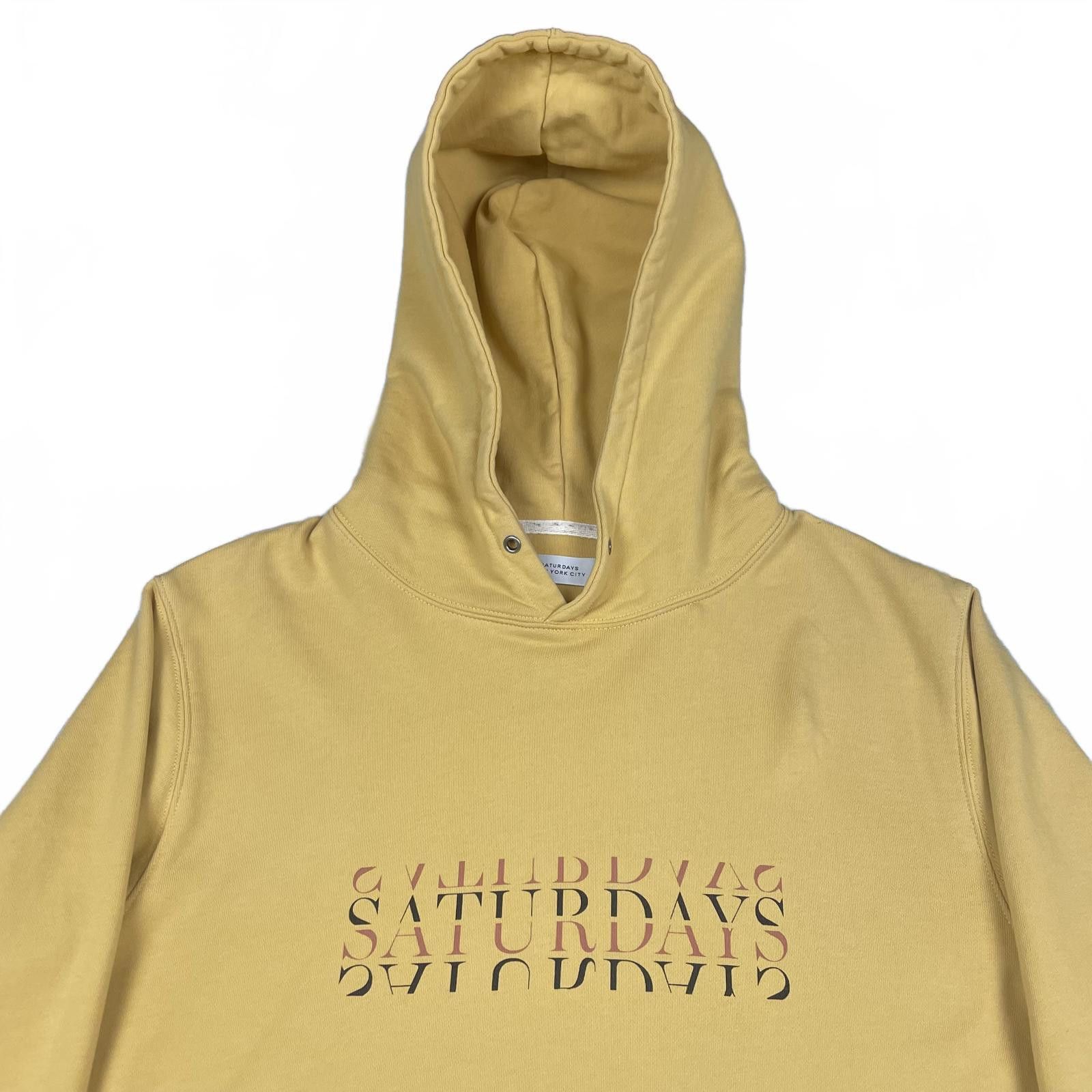 Saturdays NYC SATURDAYS NYC SURF LOGO GRAPHIC HOODIE SWEATSHIRT YELLOW L Size US L / EU 52-54 / 3 - 6 Thumbnail