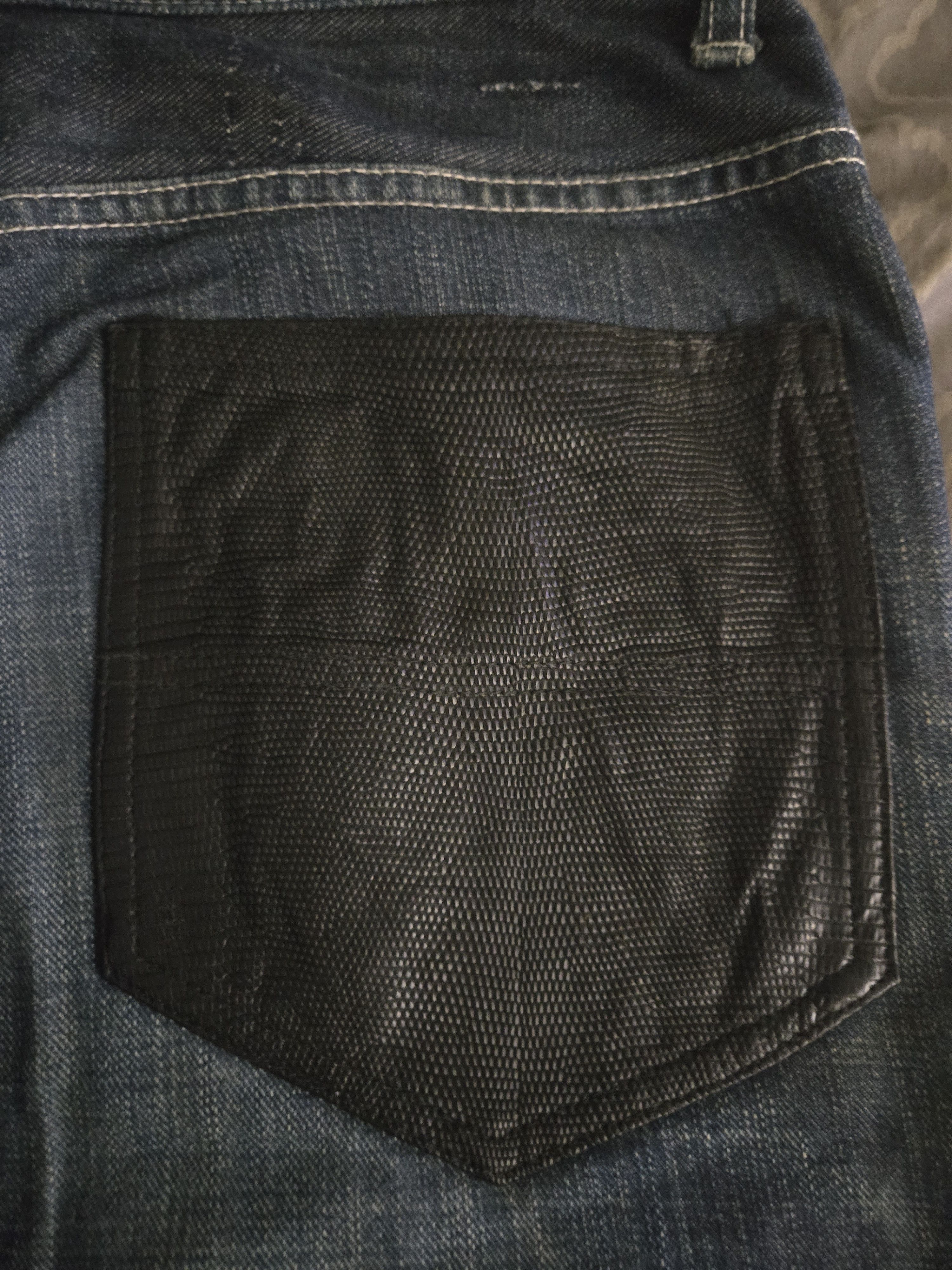 Isamu Katayama Backlash Isamu Katayama Backlash Lizard Pocket Bootcut Jeans Size US 31 - 5 Thumbnail