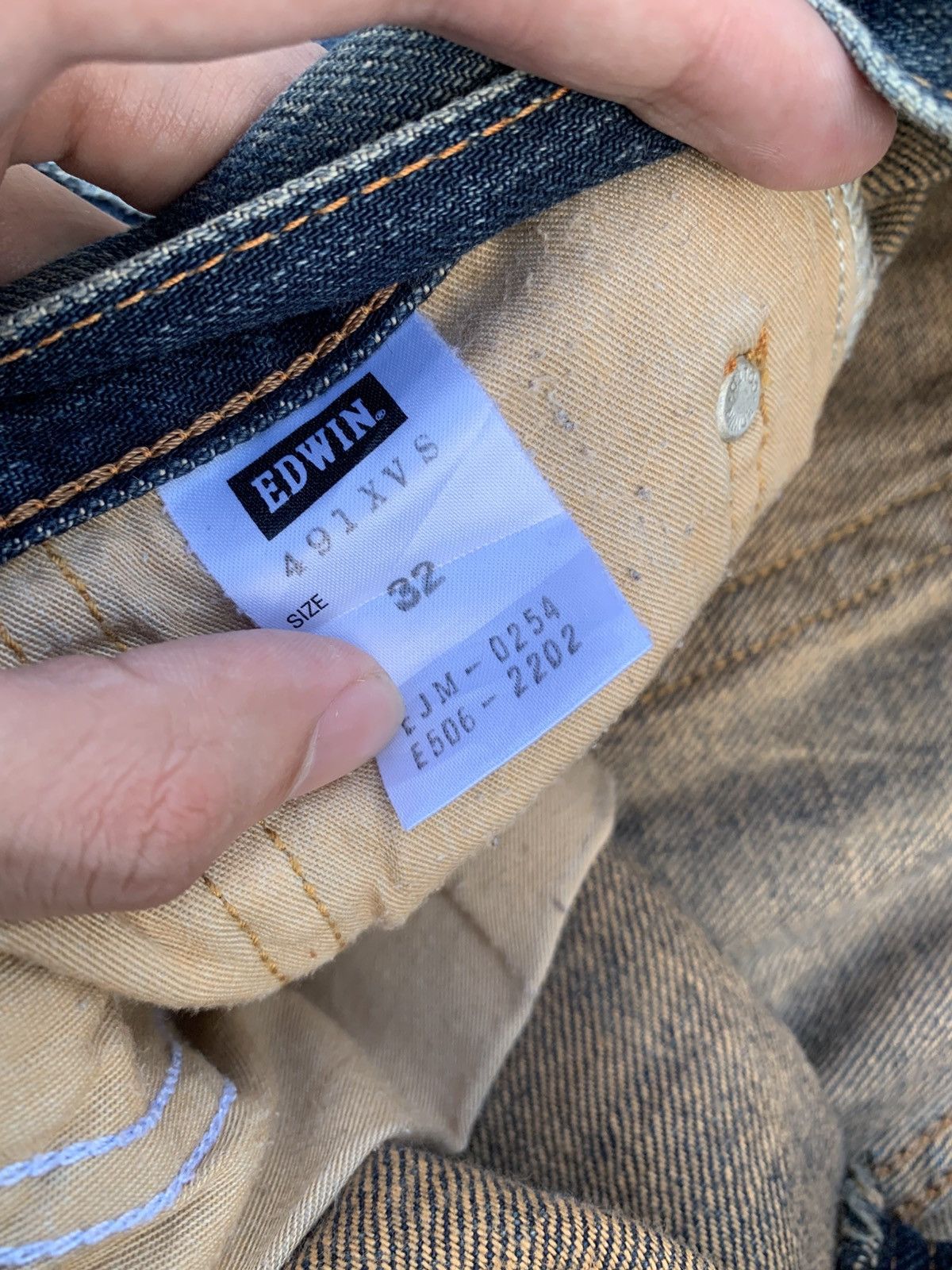Edwin FLARE VINTAGE EDWIN NAVAJO RUSTY JAPANESE DISTRESSED DENIM Size US 34 / EU 50 - 18 Thumbnail