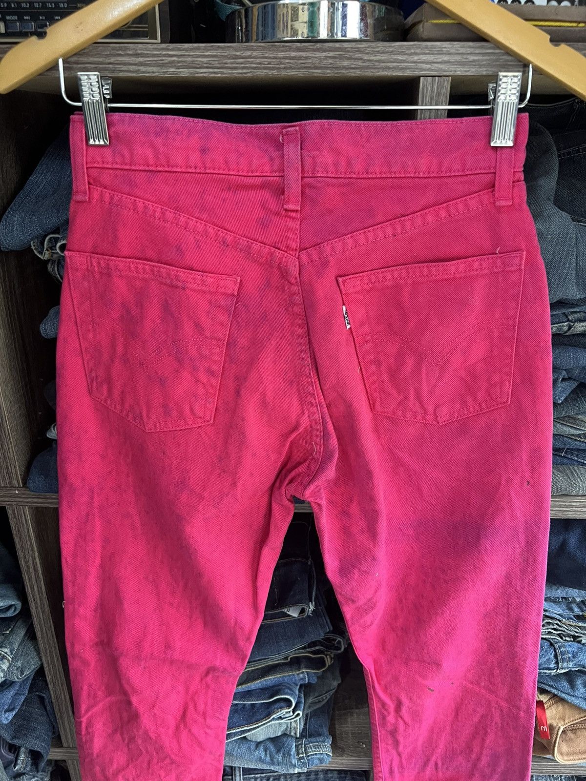 Levi's 🔥Rare Vintage Pink Levis Button J41 Denim Size US 27 - 11 Thumbnail