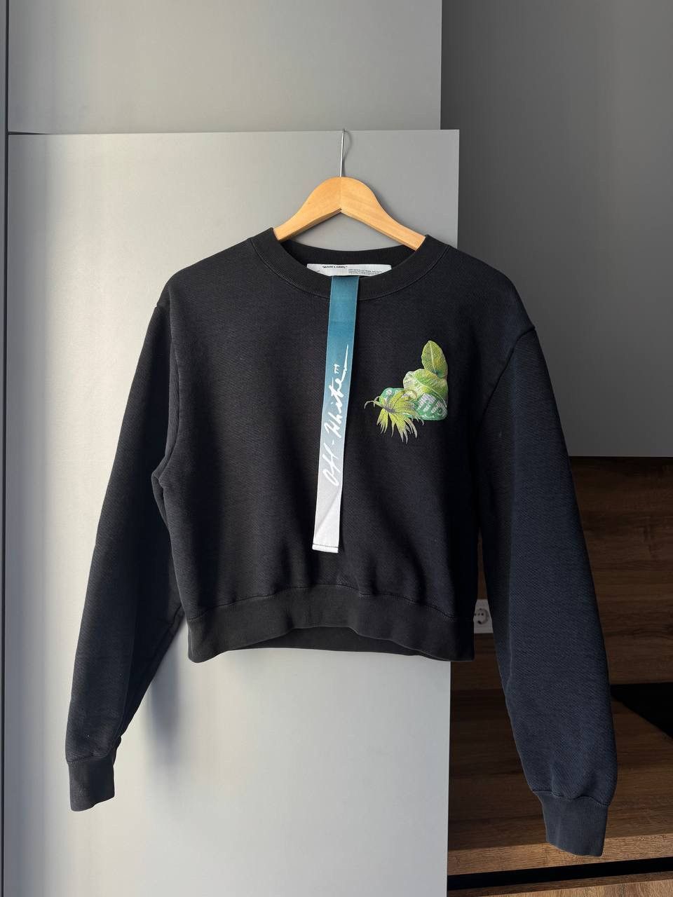 Off-White Off-White “Floral” Sweatshirt Size M / US 6-8 / IT 42-44 - 2 Thumbnail