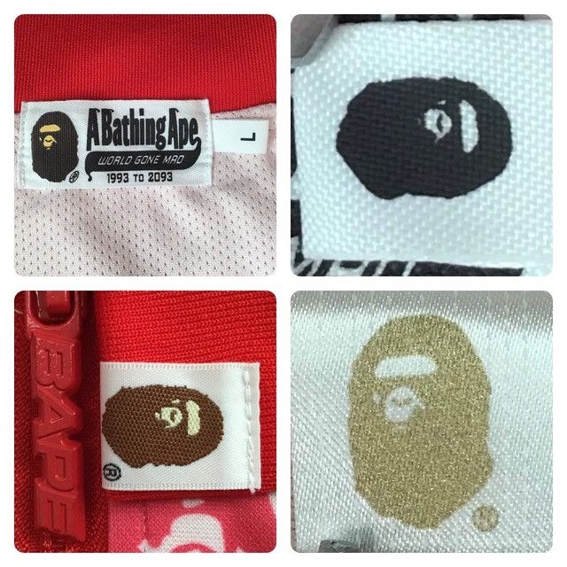 Bape BAPE STA JERSEY Track Jacket ABC camo Pink a bathing ape Size US L / EU 52-54 / 3 - 8 Thumbnail