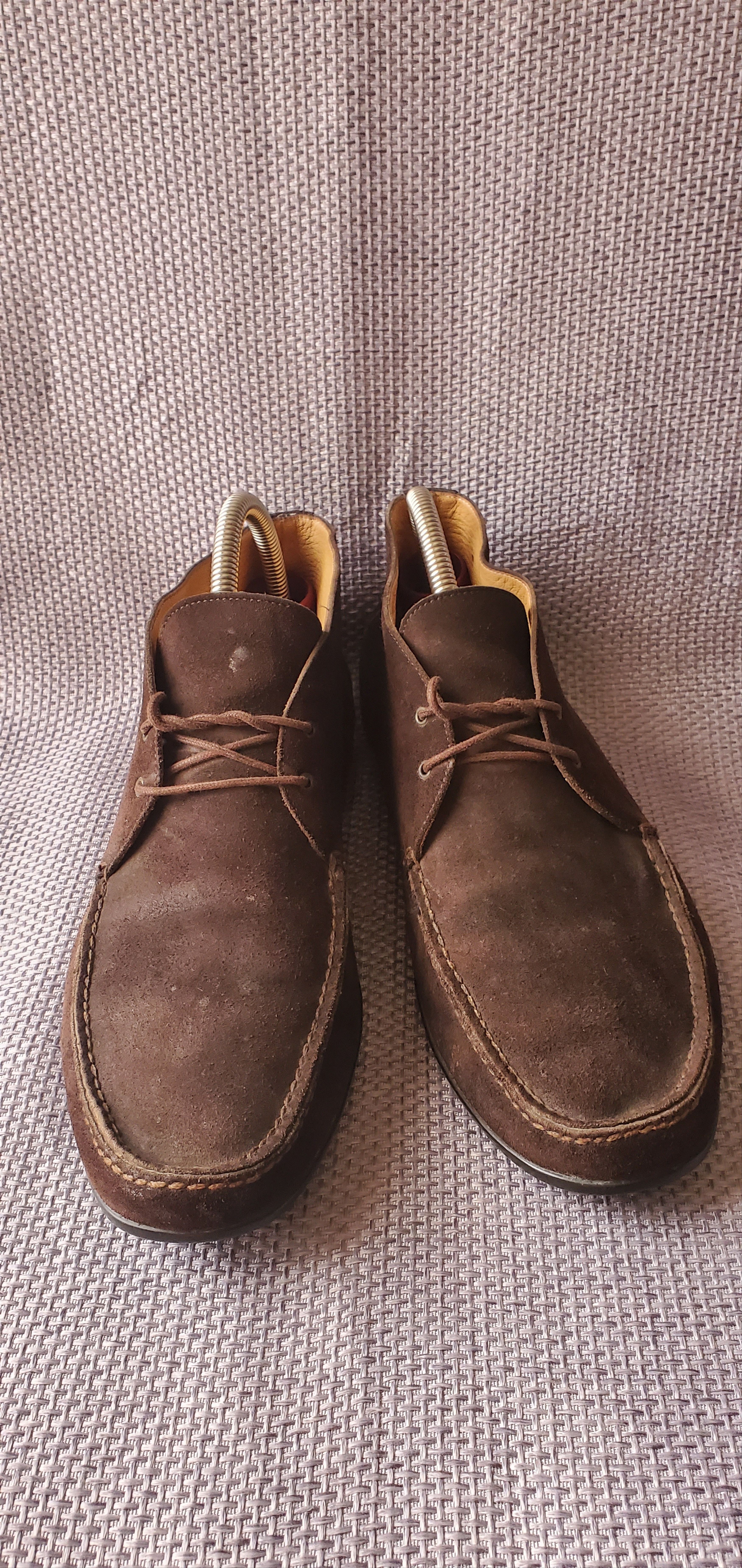 Hermes Hermes Suede Brown Lace Up Boots Size US 8.5 / EU 41-42 - 2 Thumbnail
