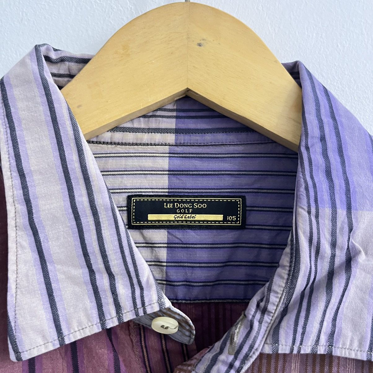 Japanese Brand Lee Dong Soo - Longsleeve Button Up Shirt Size US XL / EU 56 / 4 - 3 Thumbnail