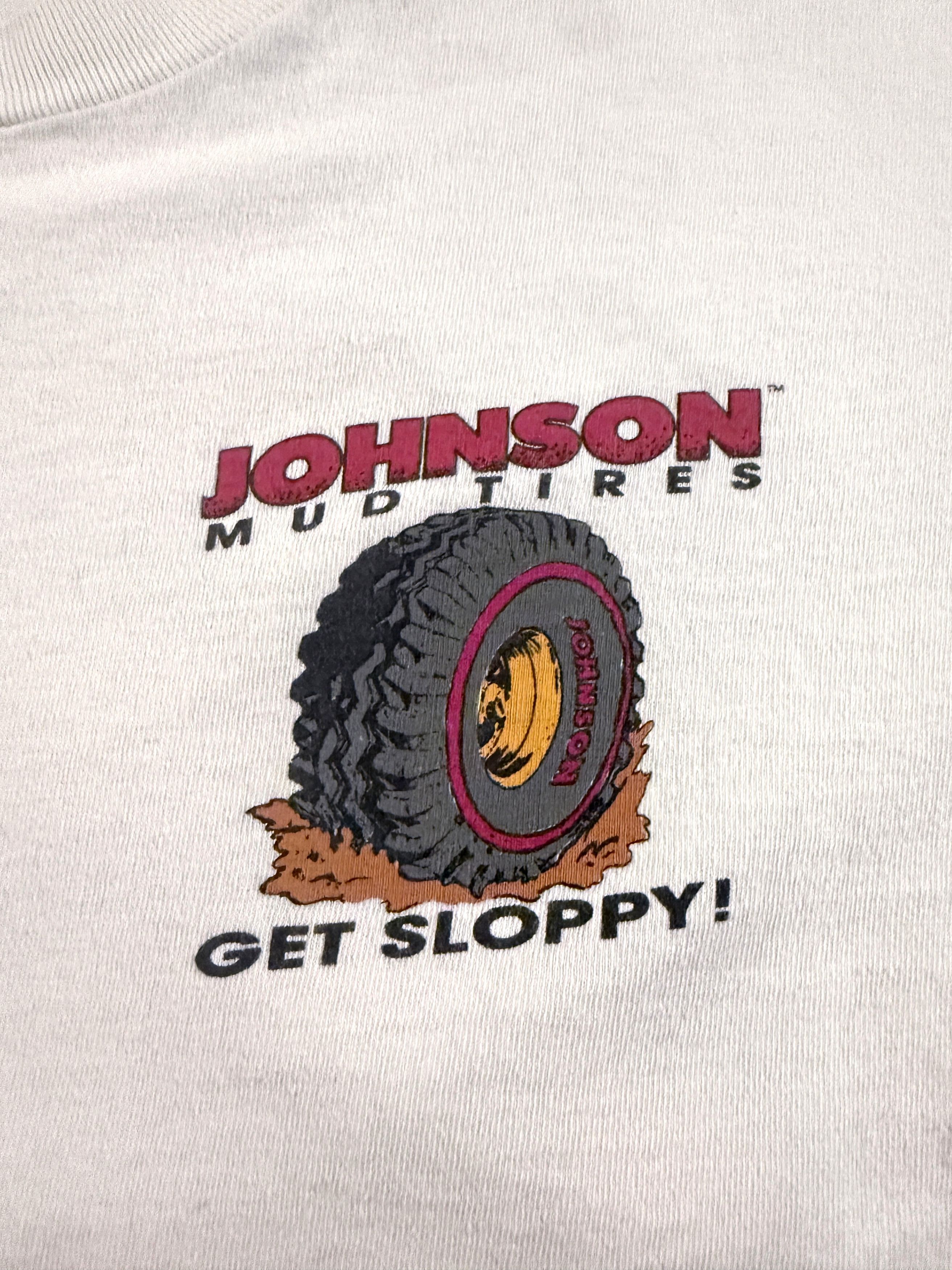 Vintage Big Johnson Mud Tires L 90s Vintage Shirt Rare Size US L / EU 52-54 / 3 - 4 Thumbnail