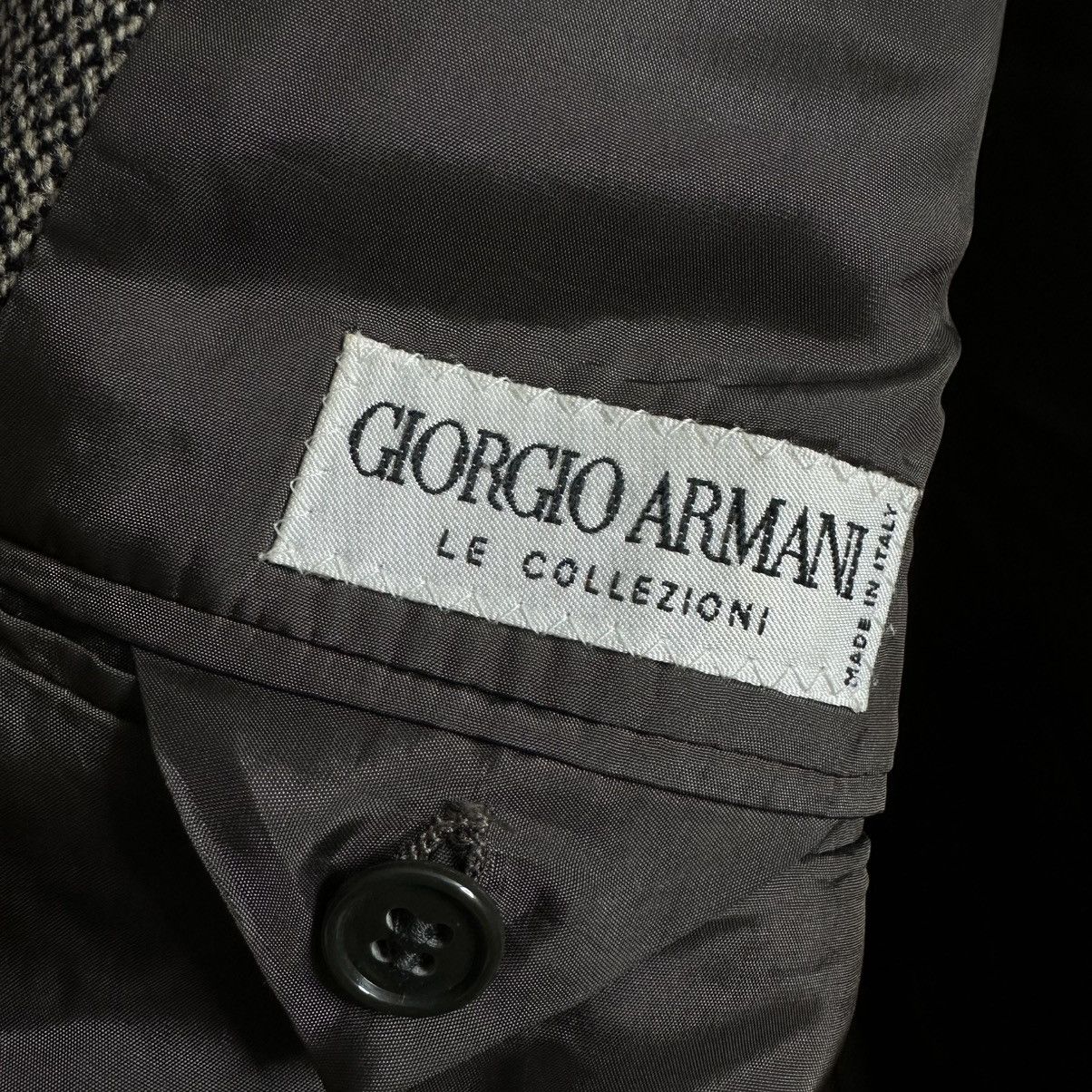 Giorgio Armani Geogio Armani Made in Italy Jacket Vintage Rare Luxury Size 42L - 4 Thumbnail