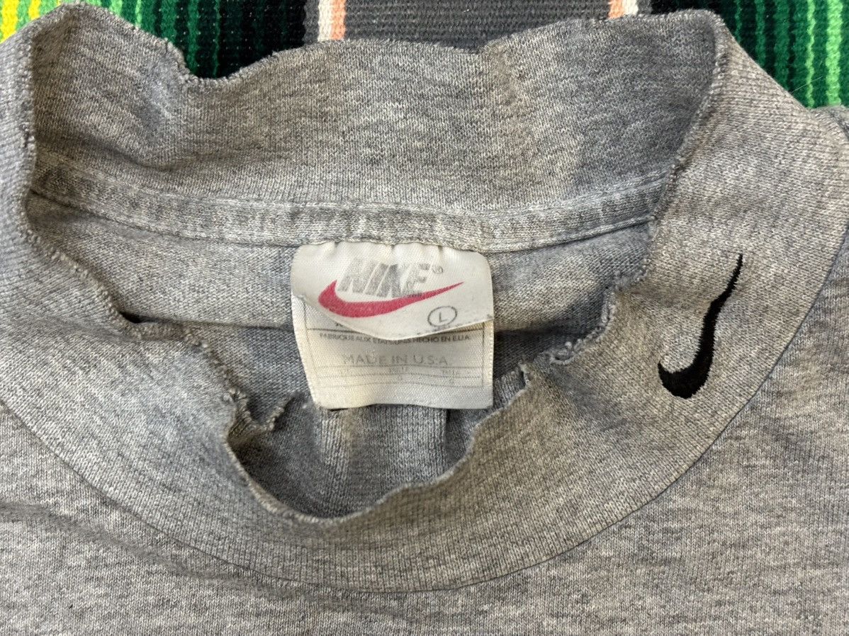 Nike 90’s Nike Mini Swoosh Mock Neck Long Sleeve Bundle L/XL Size US XL / EU 56 / 4 - 11 Thumbnail